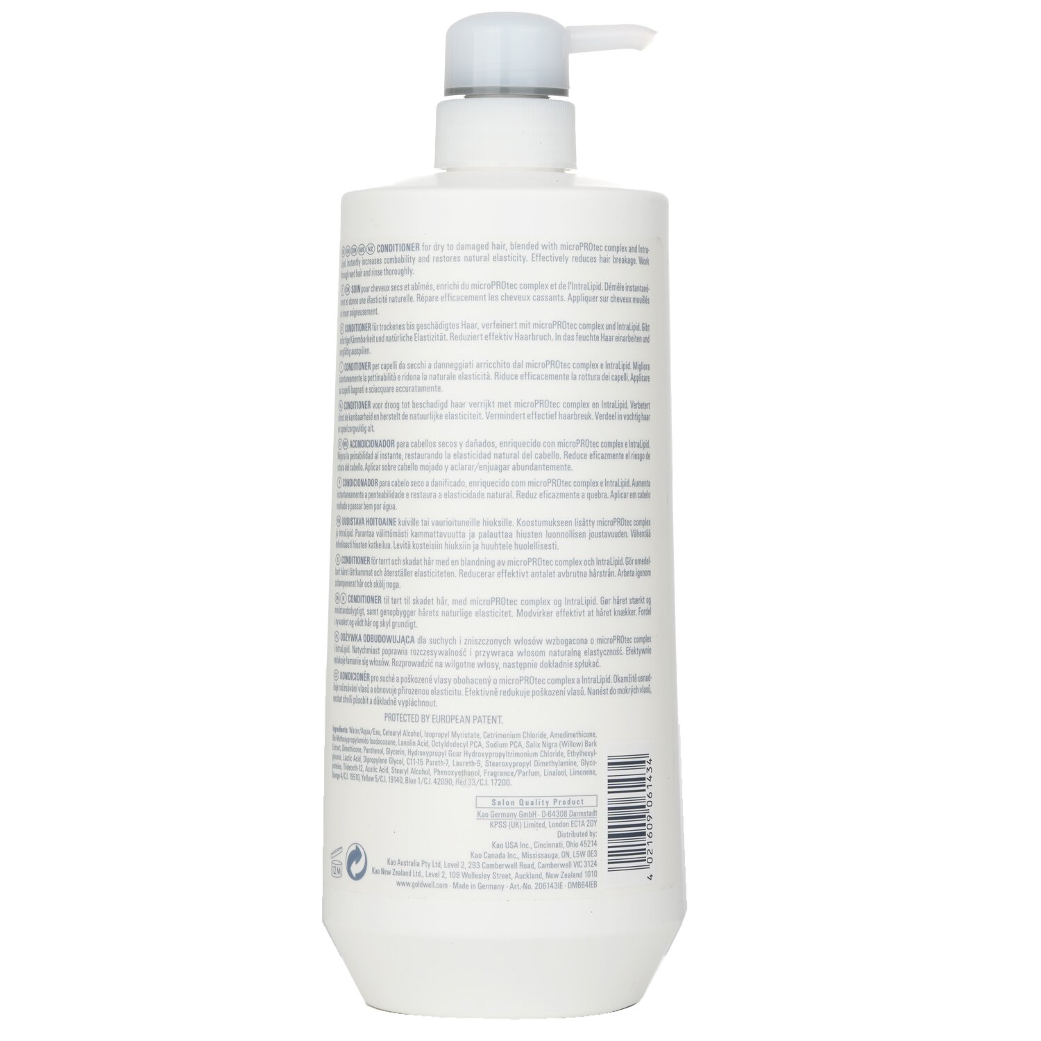 Goldwell Dual Senses Rich Repair Restoring Conditioner (Gjenoppbygger skadet hår) 1000ml/33.8oz