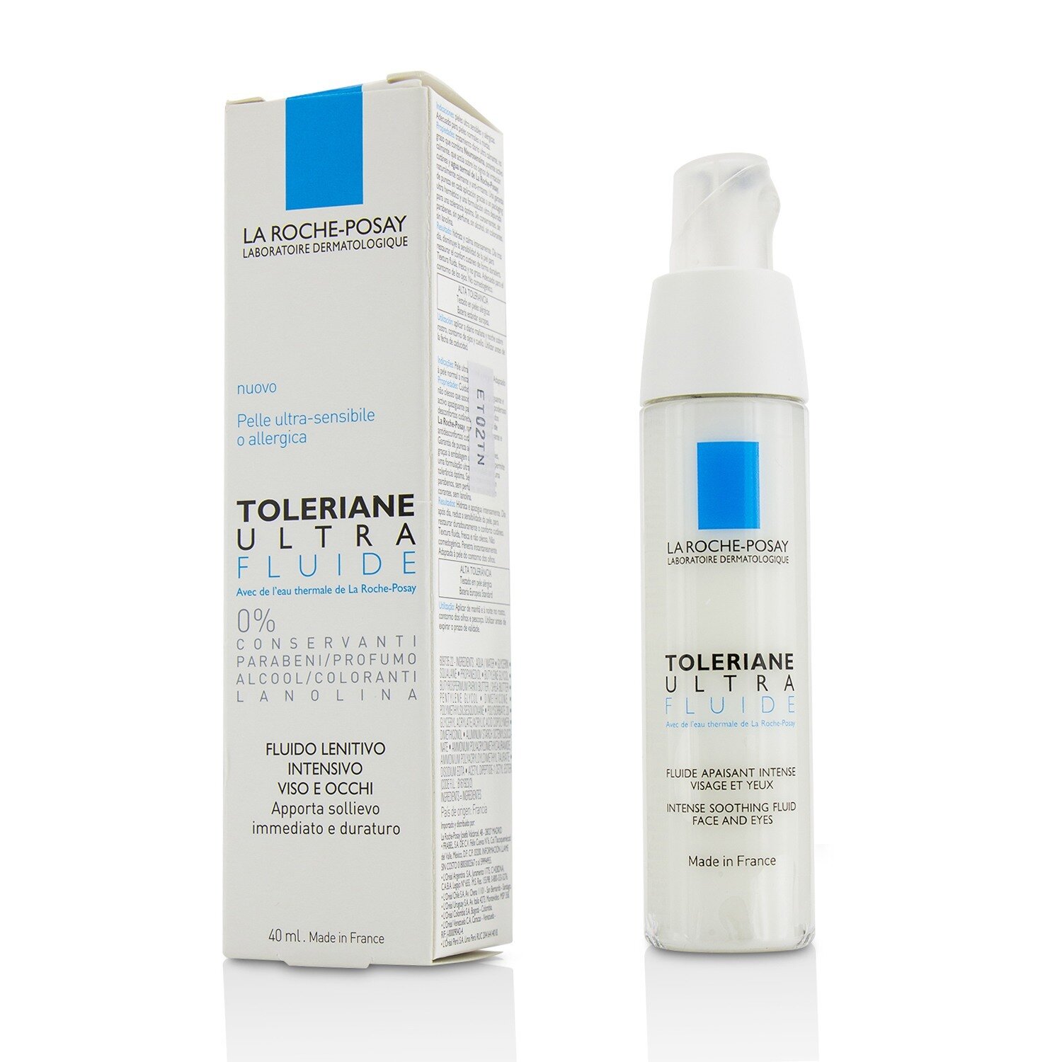 La Roche Posay Toleriane Ultra Light Intense Dermatological Fluid Moisturiser 40ml/1.35oz