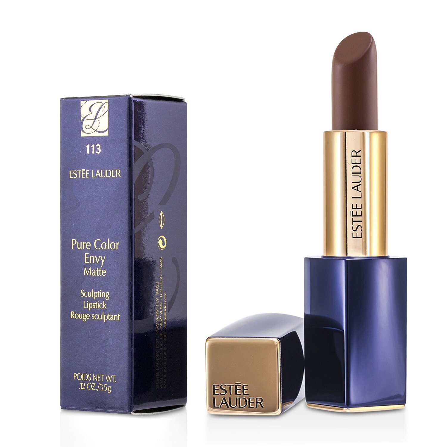 Estee Lauder أحمر شفاه ناحت غير لامع Pure Coloc Envy 3.5g/0.12oz