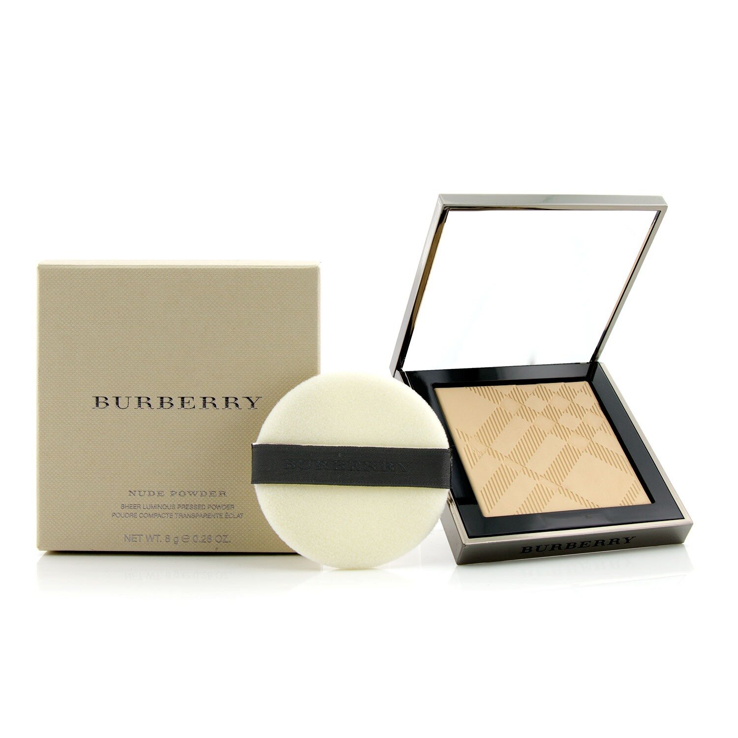 Burberry Nude Sheer Сияющая Прессованная Пудра 8g/0.28oz