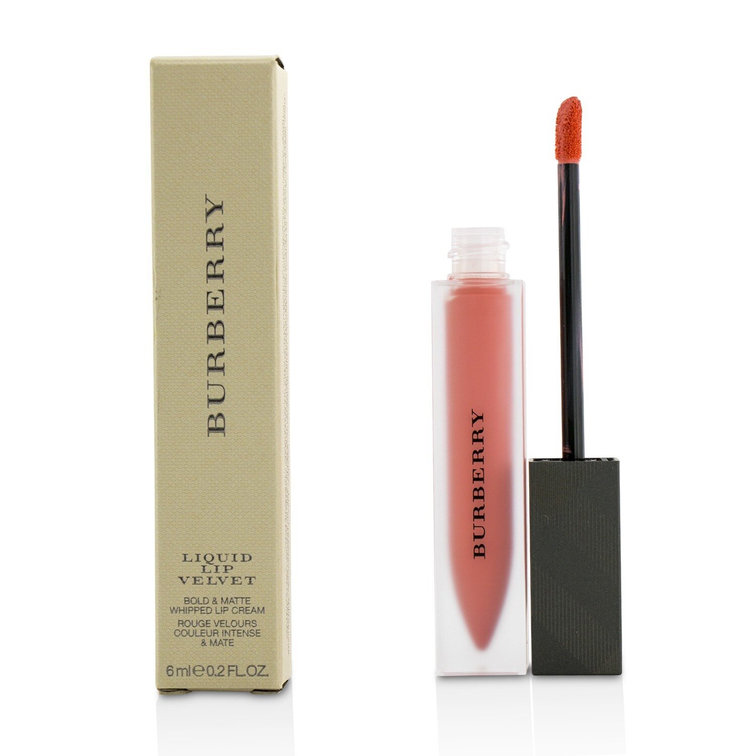 Burberry Liquid Lip Velvet No. 25 Peach 6ml 0.2oz Strawberrynet UK