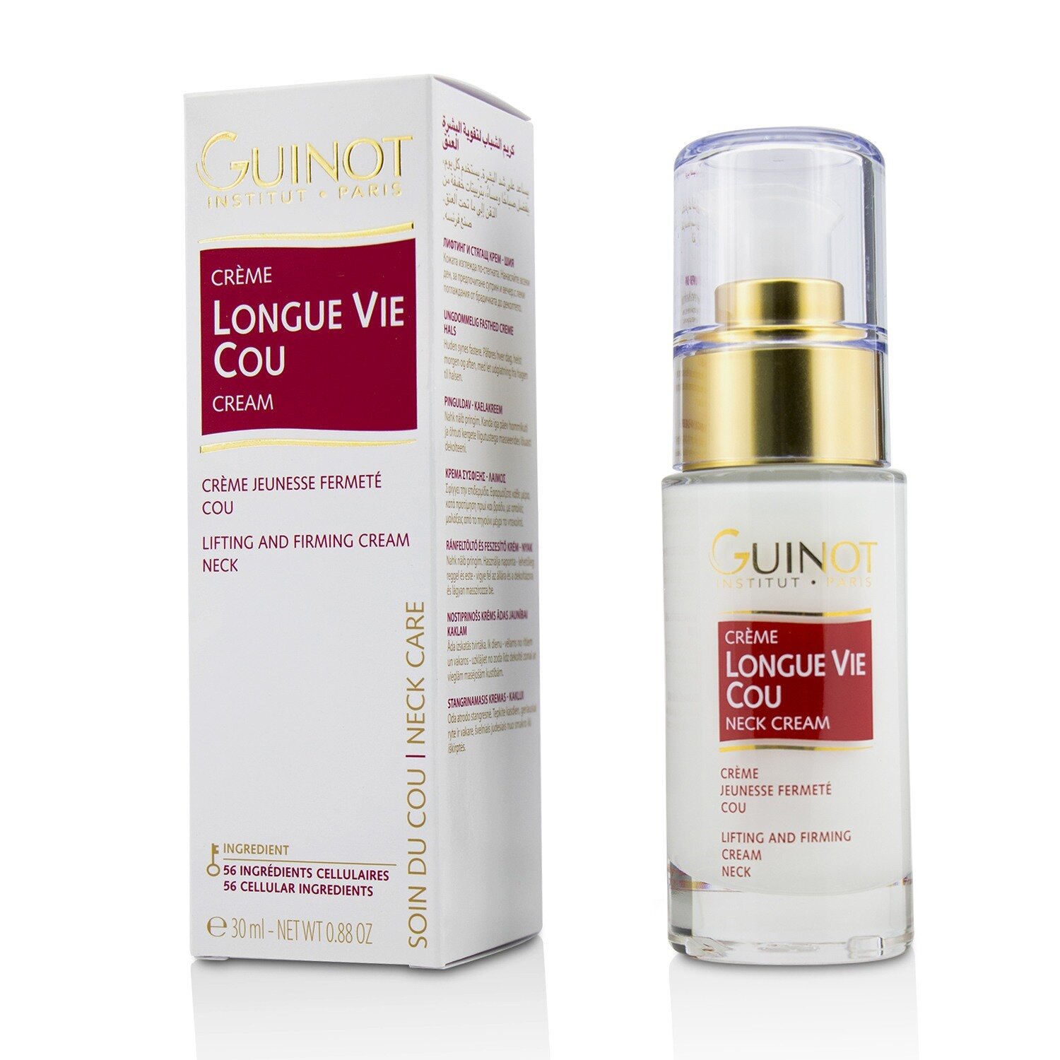 Guinot Longue Vie Cou Lifting And Firming Neck Cream 30ml/0.88oz