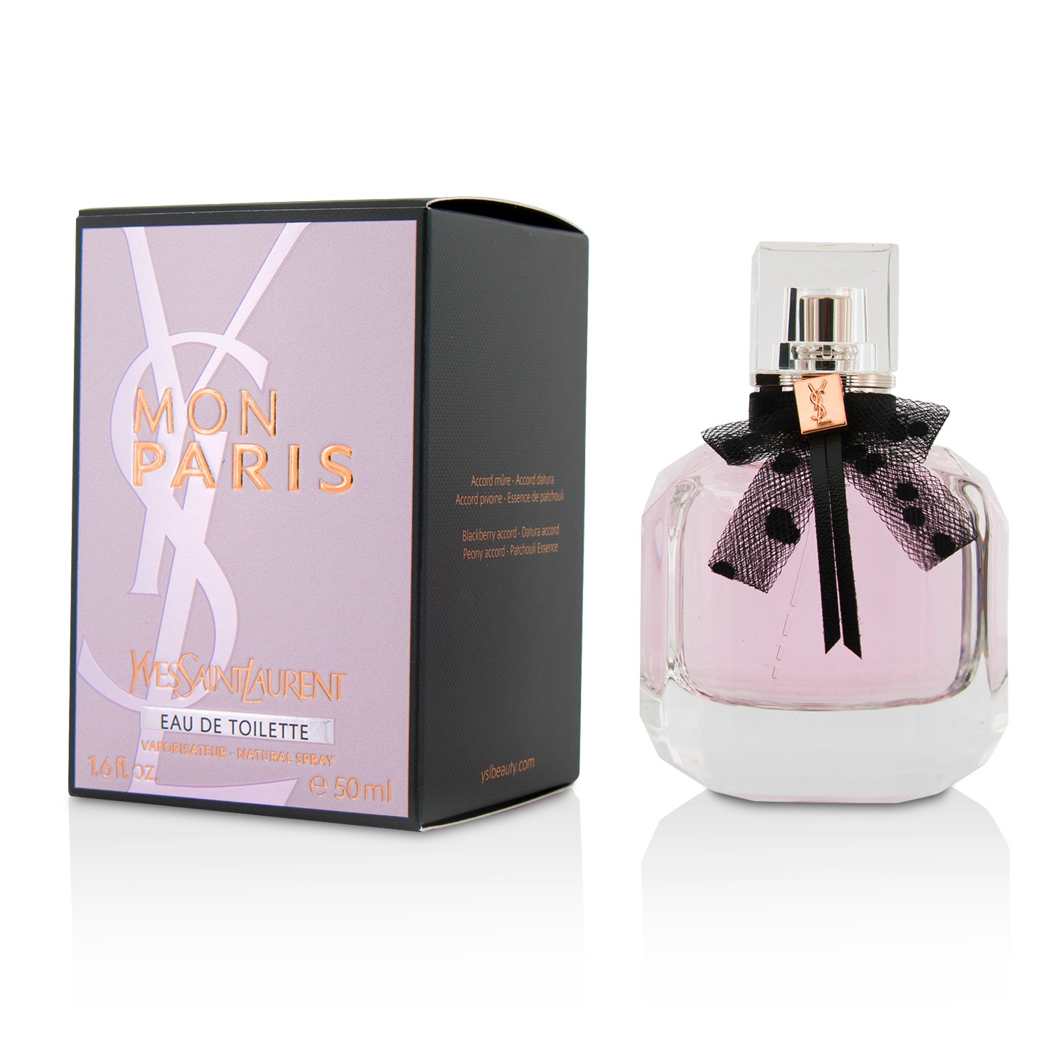 Yves Saint Laurent Mon Paris Eau De Toilette Spray 50ml/1.6oz