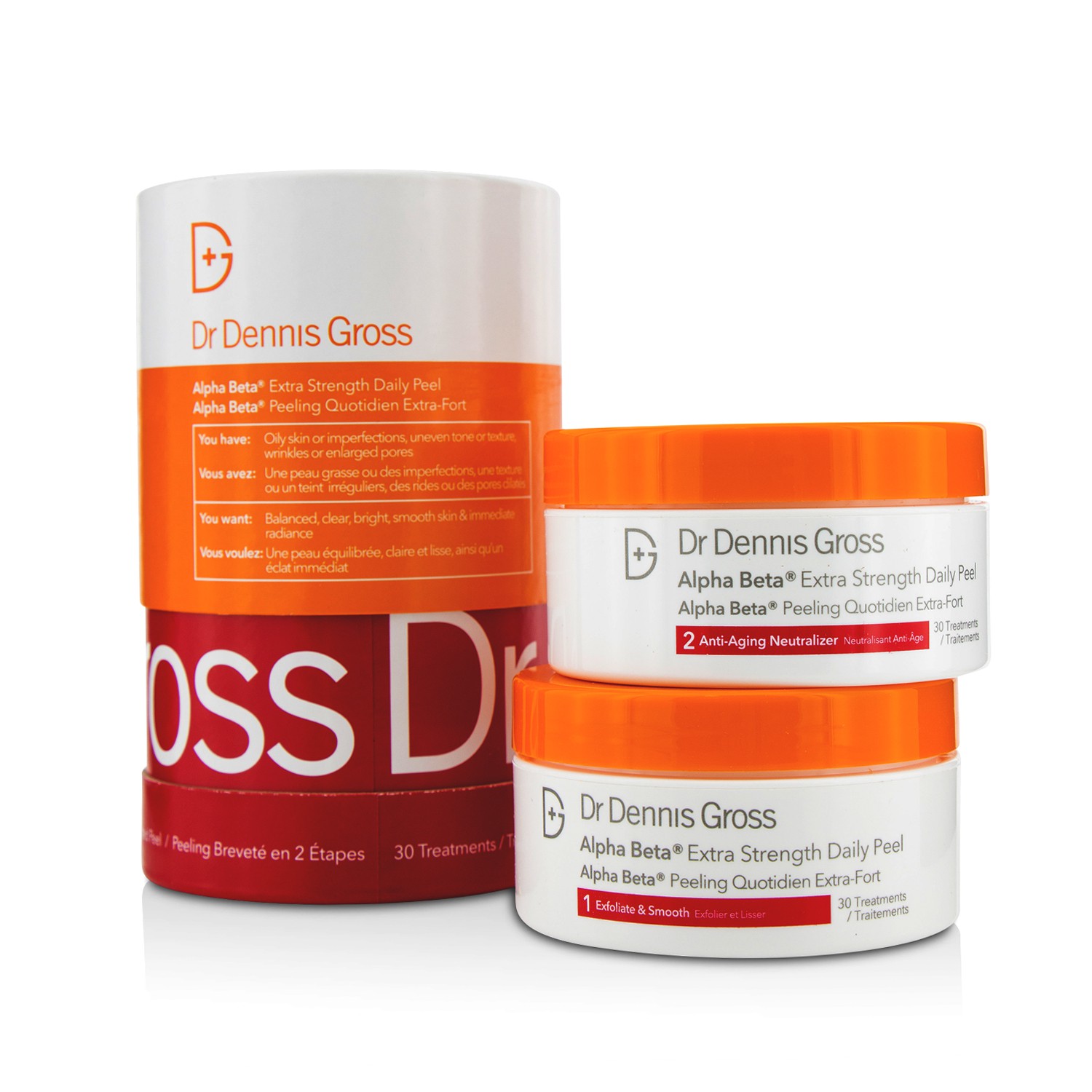 Dr Dennis Gross Alpha Beta Extra Strength Peel Diario - Jar 30 Treatments