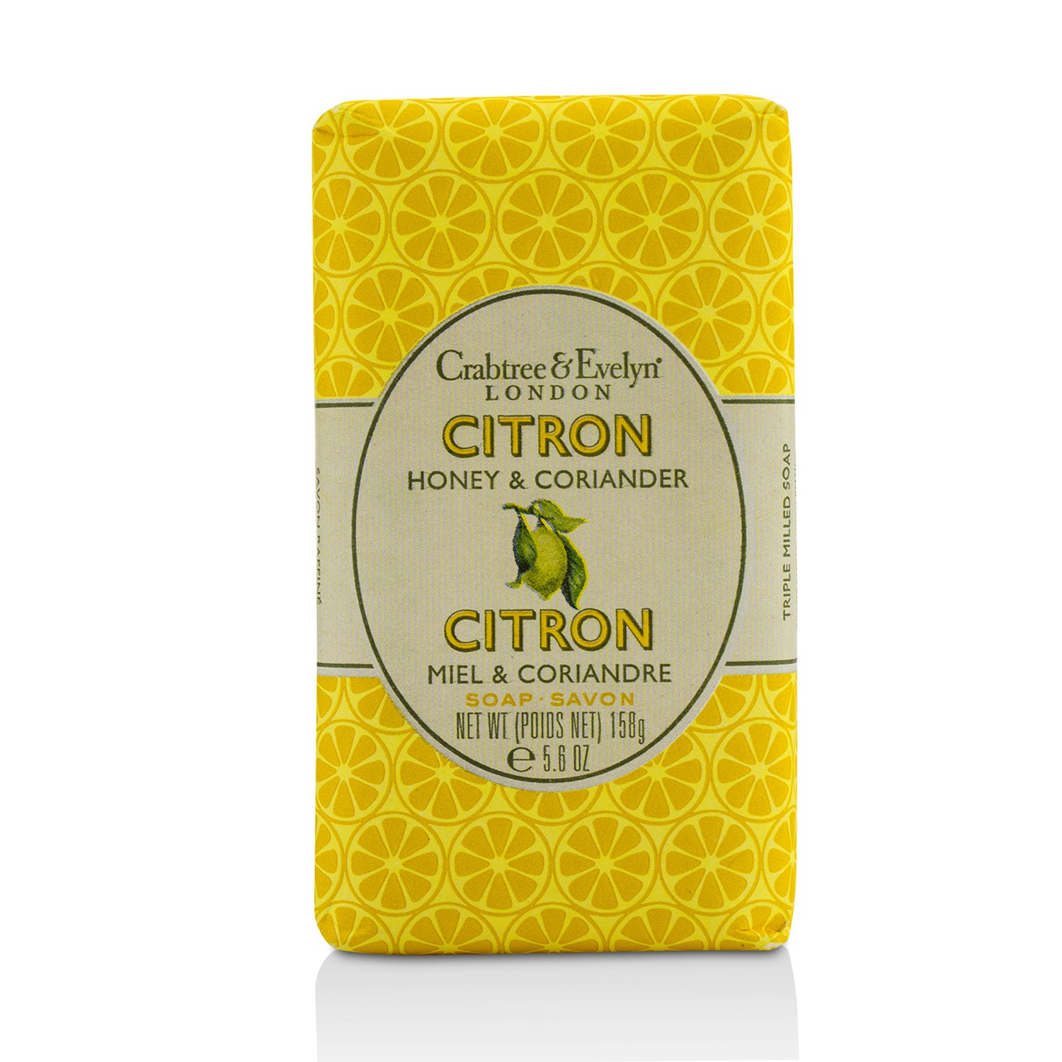 Crabtree & Evelyn Citron, Honey & Coriander Triple Milled Soap 158g/5.57oz