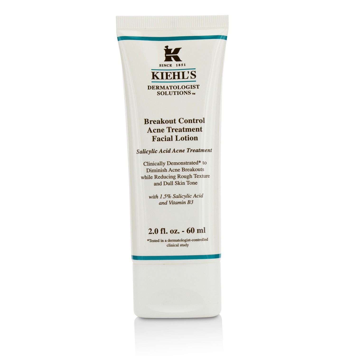 Kiehl's Dermatologist Solutions Breakout Control Acne Treatment Facial Lotion 60ml/2oz