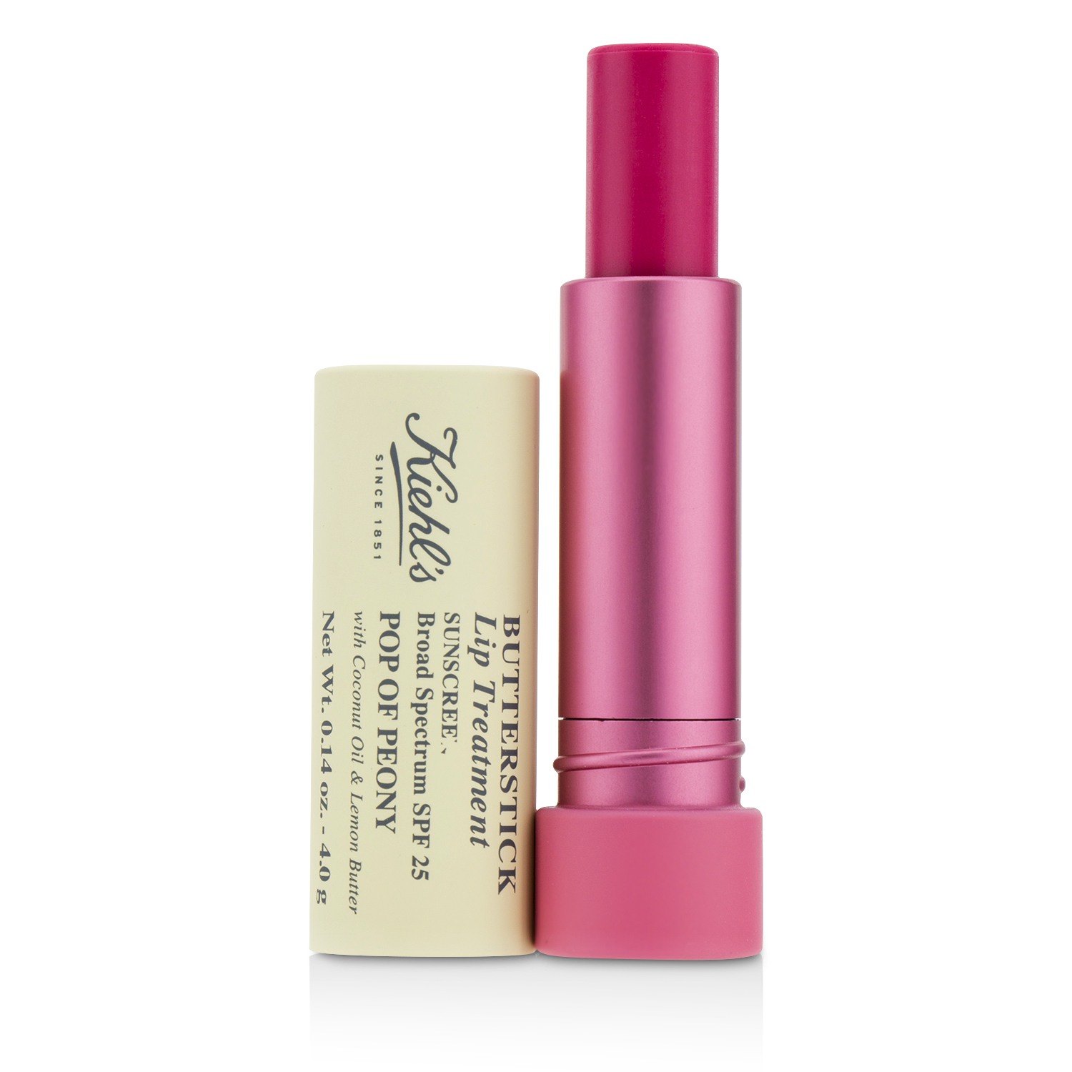 Kiehl's Butterstick Lip Treatment SPF25 - Pop Of Peony 4g/0.14oz