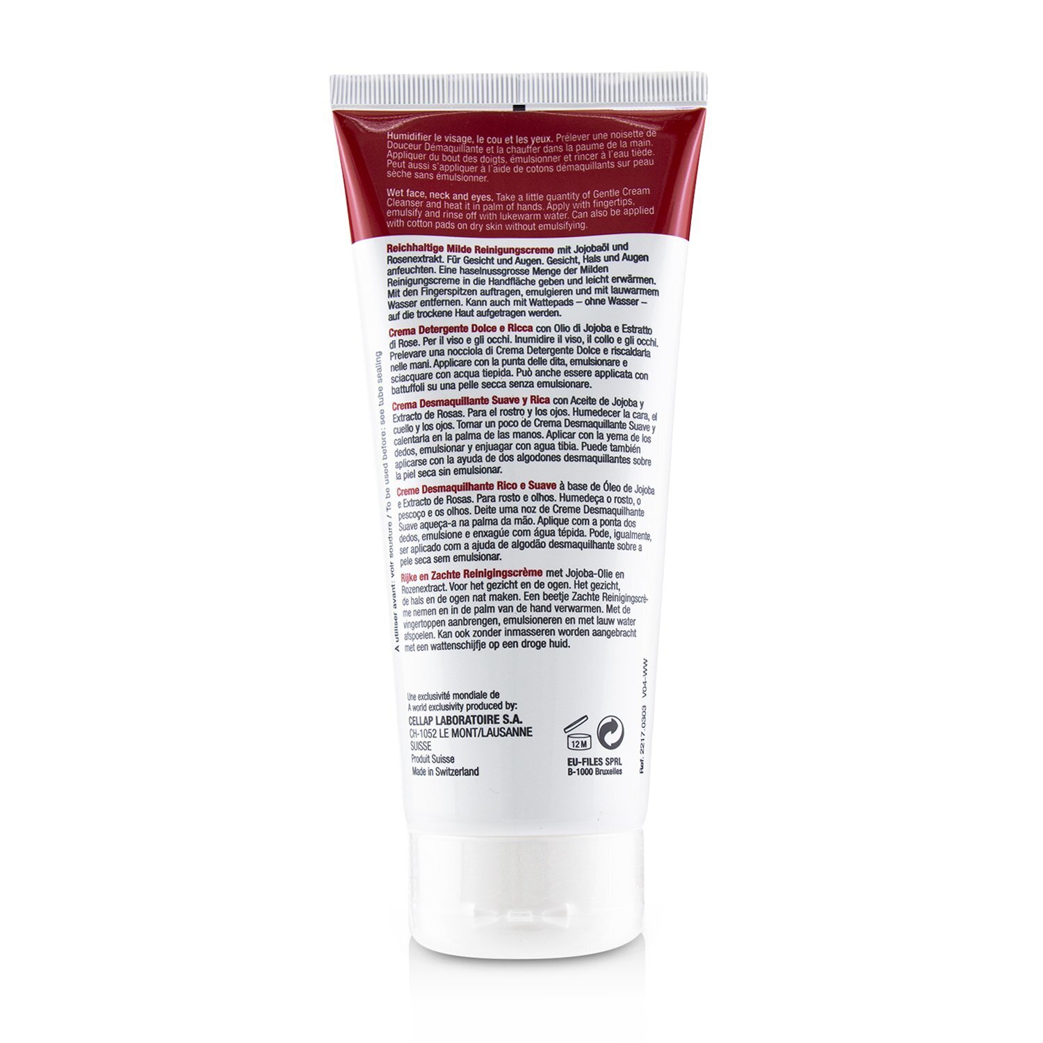 Cellcosmet & Cellmen Cellcosmet Gentle Cream Cleanser (rikas ja pehme meigieemalduskreem) 200ml/6.7oz