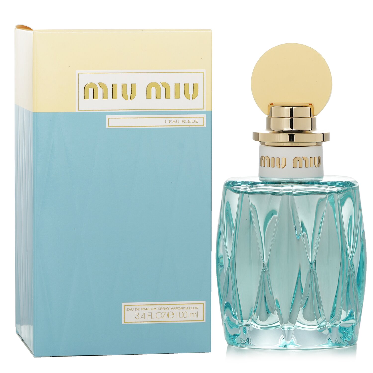 Miu Miu L'Eau Bleue Eau De Parfum Nước Hoa Phun 100ml/3.4oz