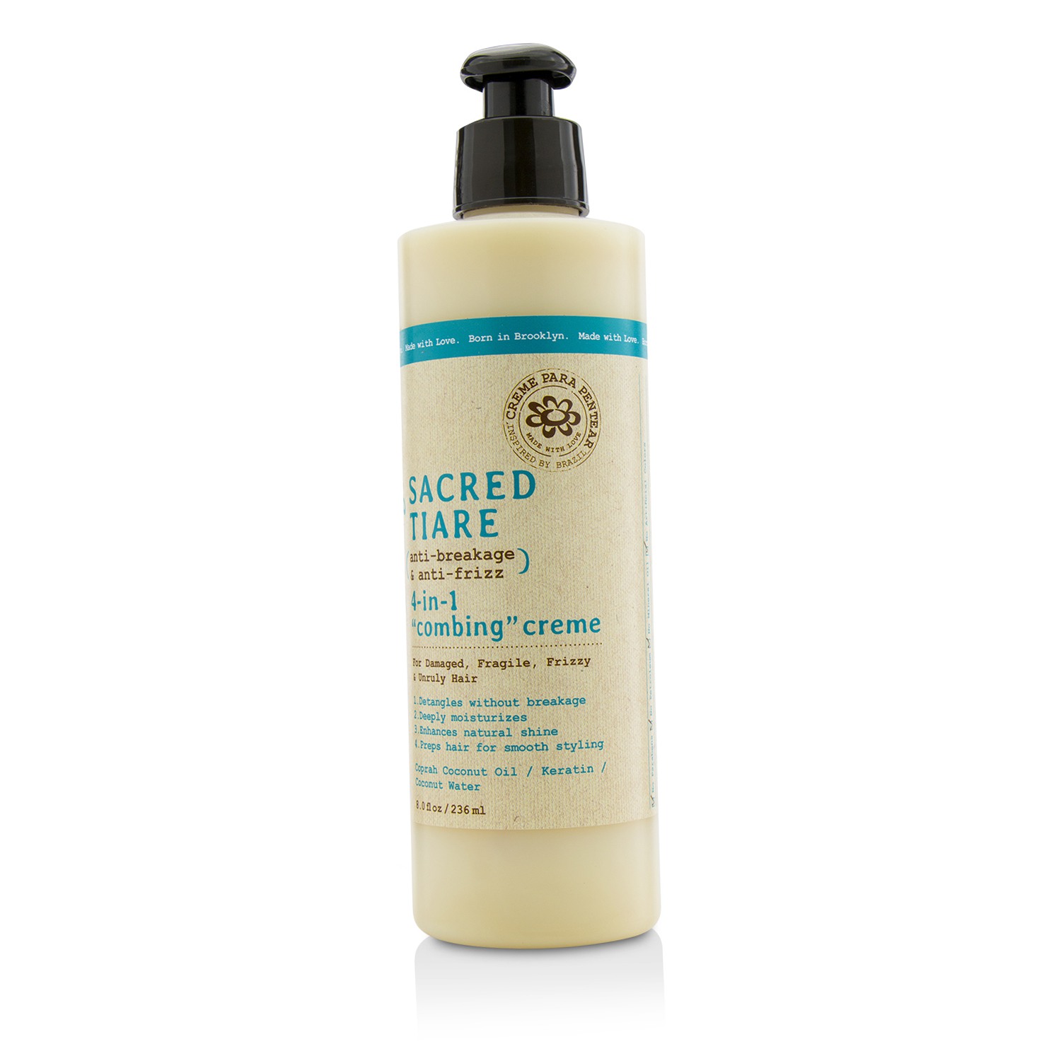 Carol's Daughter Sacred Tiare Anti-Breakage & Anti-Frizz 4-in-1 &quot;Combing&quot; Creme (For Damaged, Fragile, Frizzy & Unruly Hair) 236ml/8oz