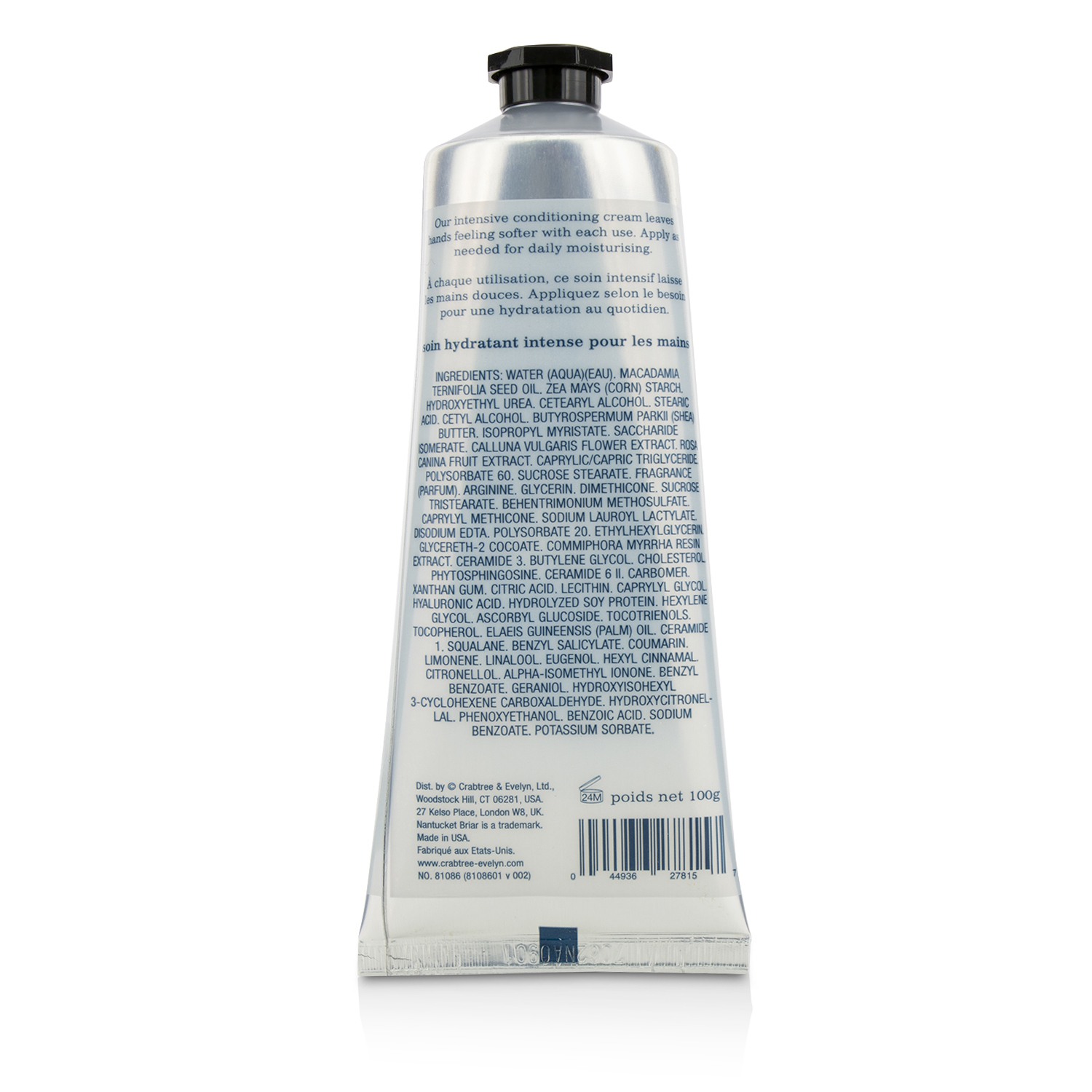 Crabtree & Evelyn Nantucket Briar Ultra-Moisturising Hand Therapy (Unboxed) 100g/3.5oz