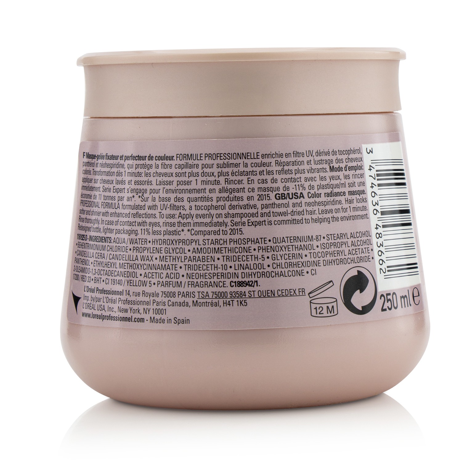 L'Oreal Professionnel Serie Expert - Vitamino Color A-OX Color Radiance Masque 250ml/8.4oz