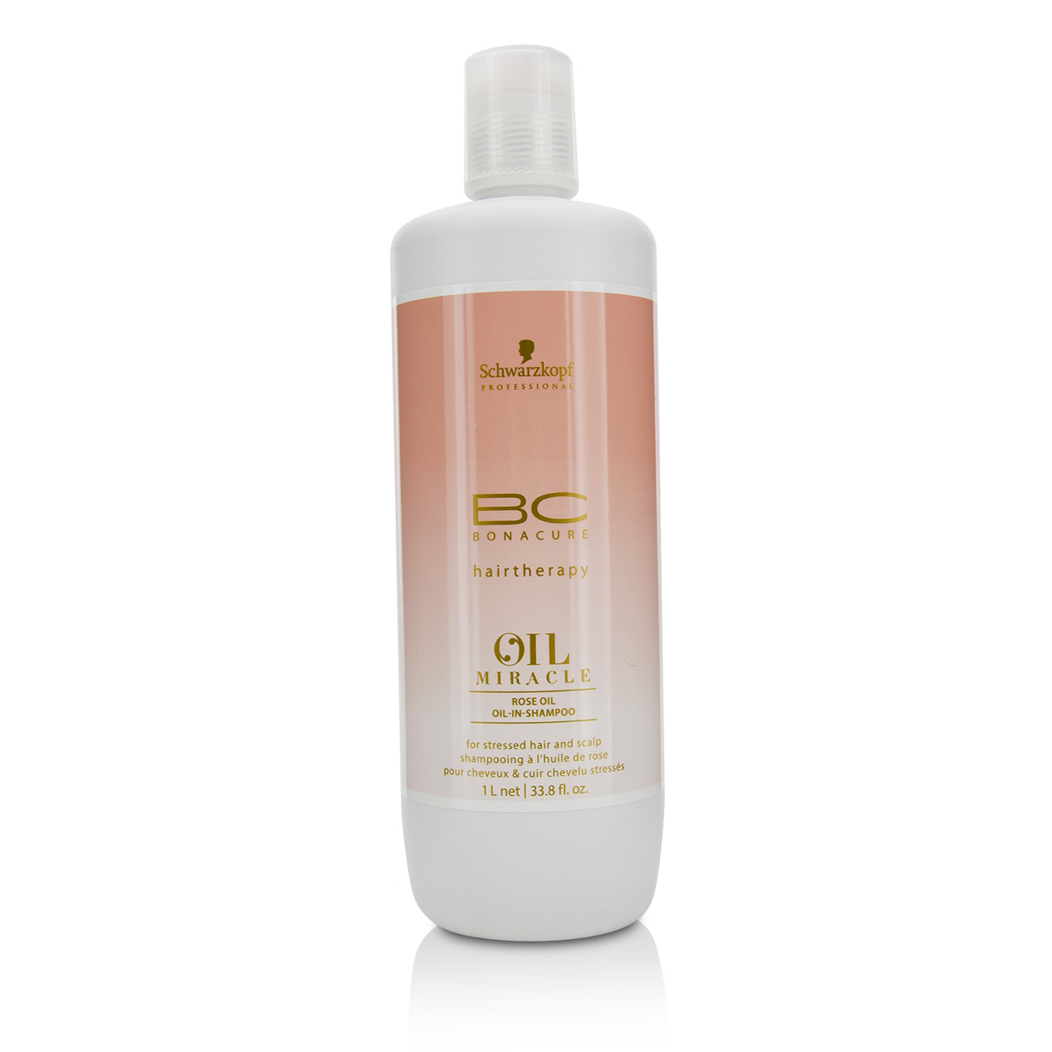 シュワルツコフ Schwarzkopf BC Oil Miracle Rose Oil Oil-In-Shampoo (For Stressed Hair and Scalp) 1000ml/33.8oz