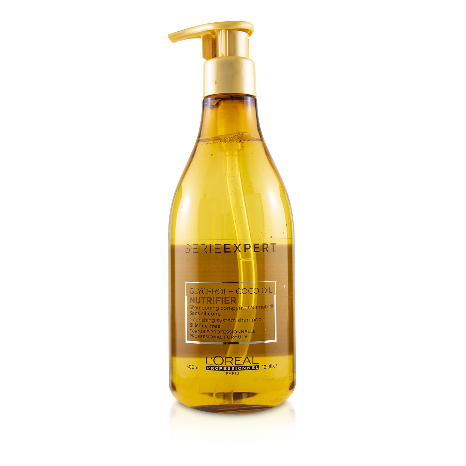 L'Oreal Professionnel Serie Expert - Nutrifier Glycerol + Coco Oil Nourishing System Silicone-Free Shampoo 500ml/16.9oz