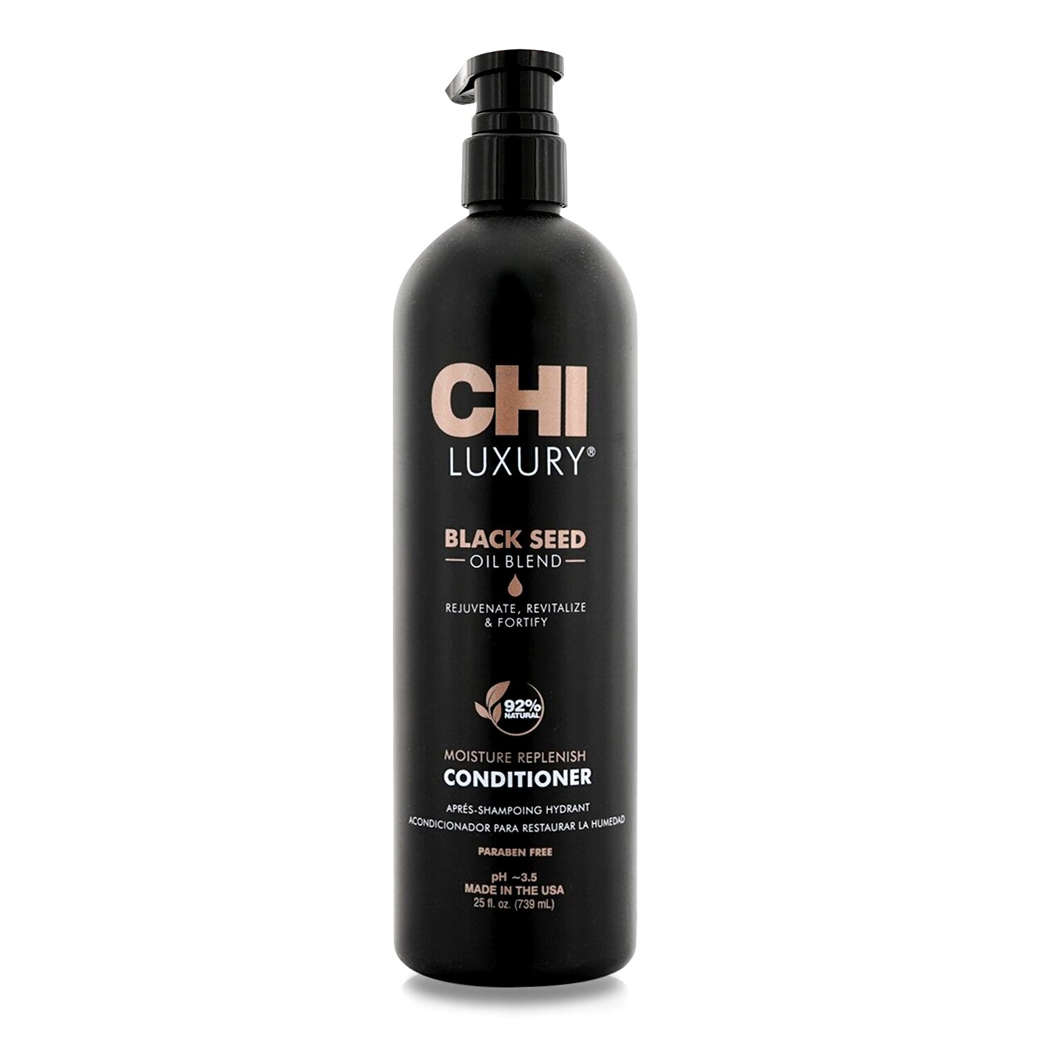 CHI Πολυτελές Μαύρο Σπόρο Λάδι Moisture Replenish Conditioner 739ml/25oz