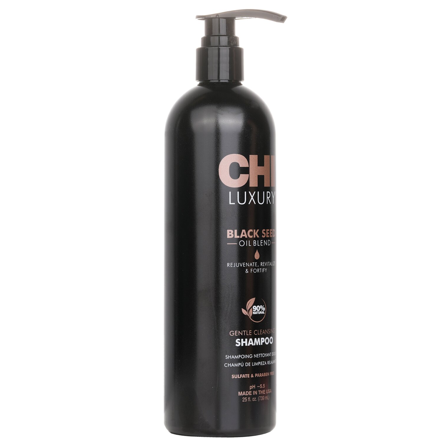 CHI 黑種籽油溫和清潔洗髮精Luxury Black Seed Oil Gentle Cleansing Shampoo 739ml/25oz