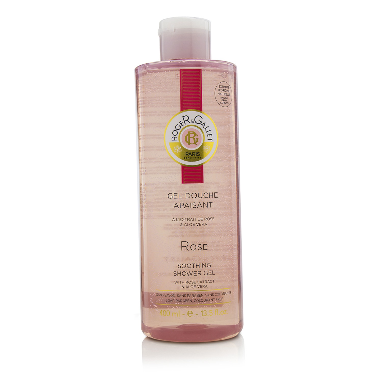 Roger & Gallet جل دش مسكن Rose 400ml/13.5oz