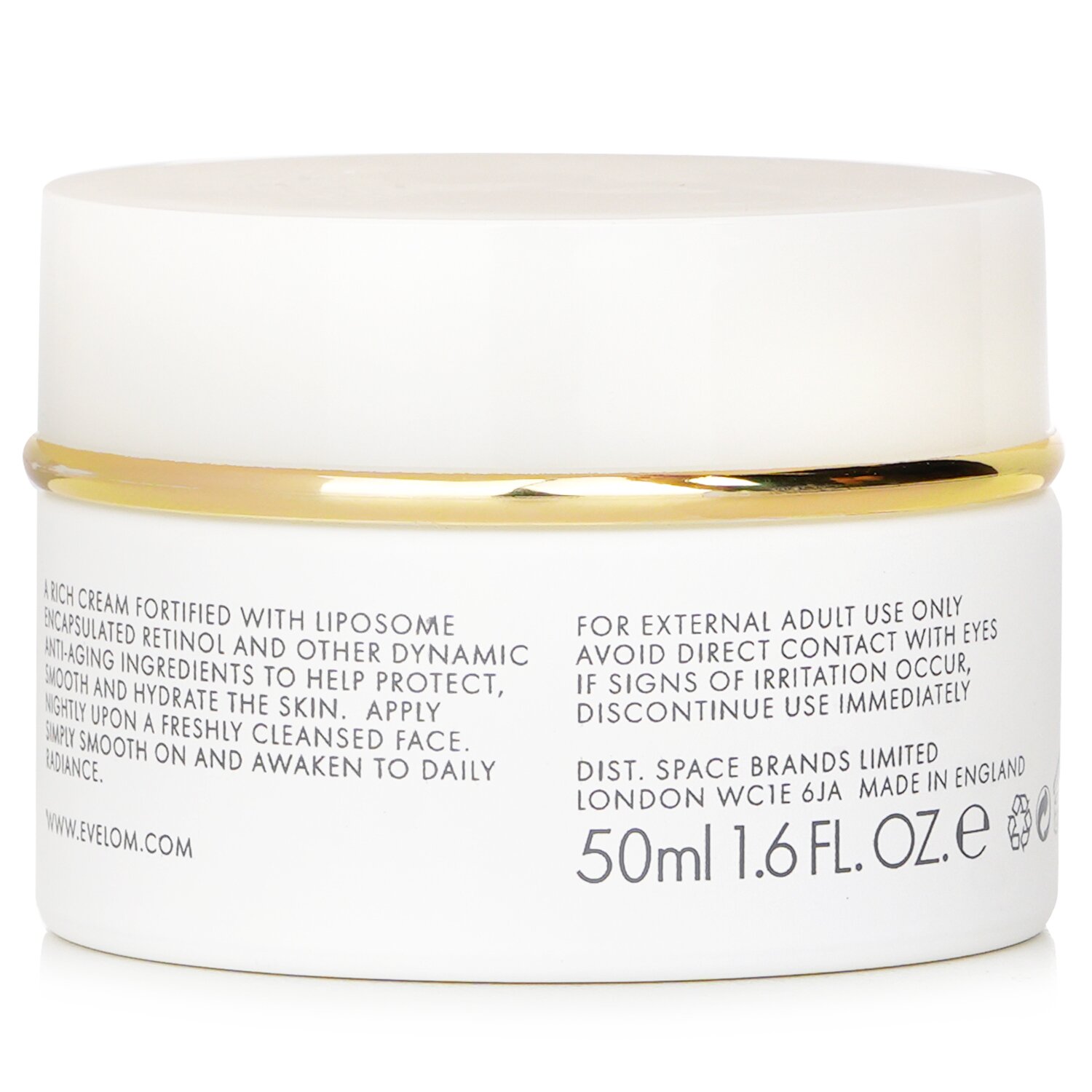 Eve Lom Creme noturno intensivo Time Retreat 50ml/1.6oz