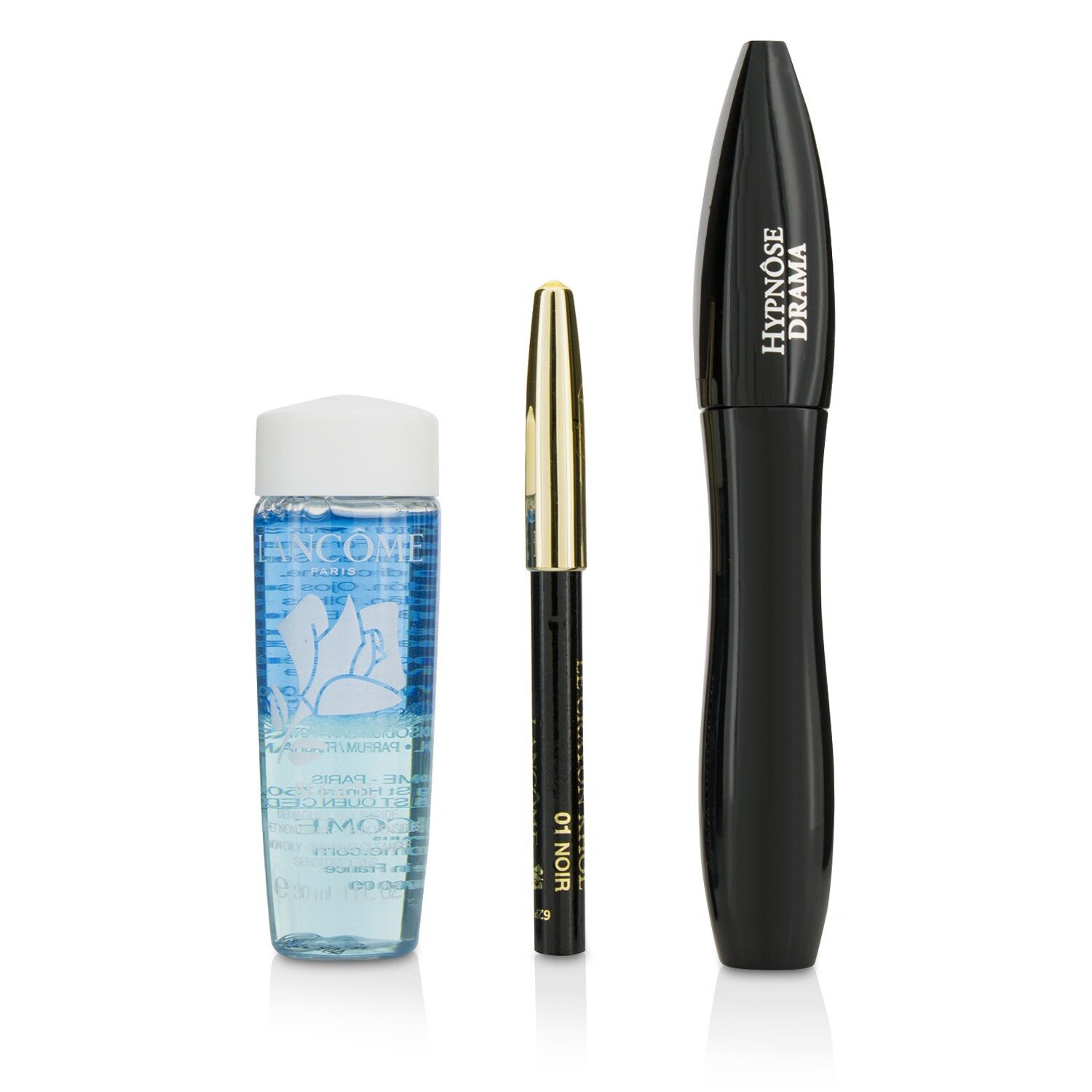 Lancome Hypnose Dramatic Eyes Coffret: 1x Hypnose Drama Mascara + 1x Mini Le Crayon Khol + 1x Bi Facil 3pcs