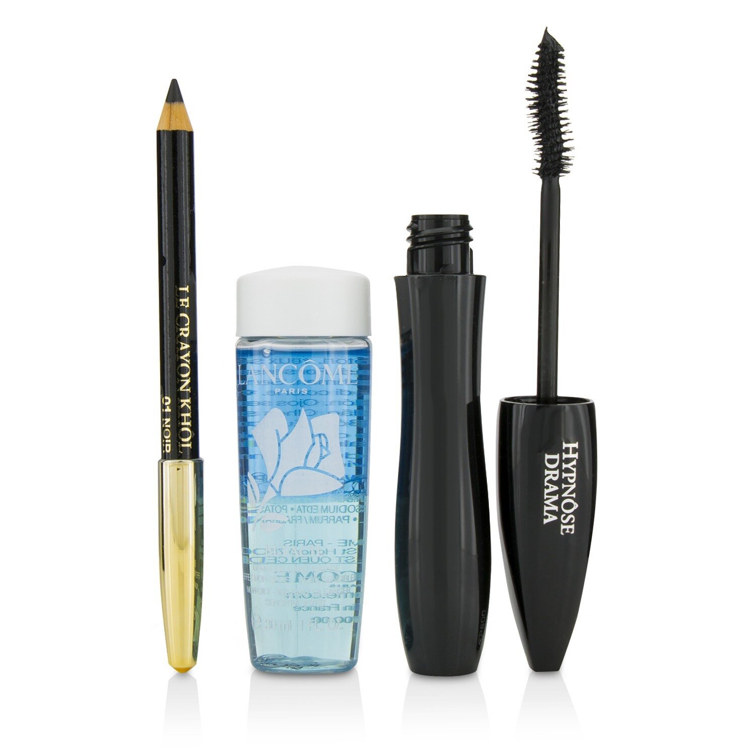 Lancome Hypnose Dramatic Eyes Coffret: 1x Hypnose Drama Mascara + 1x Mini Le Crayon Khol + 1x Bi Facil 3pcs