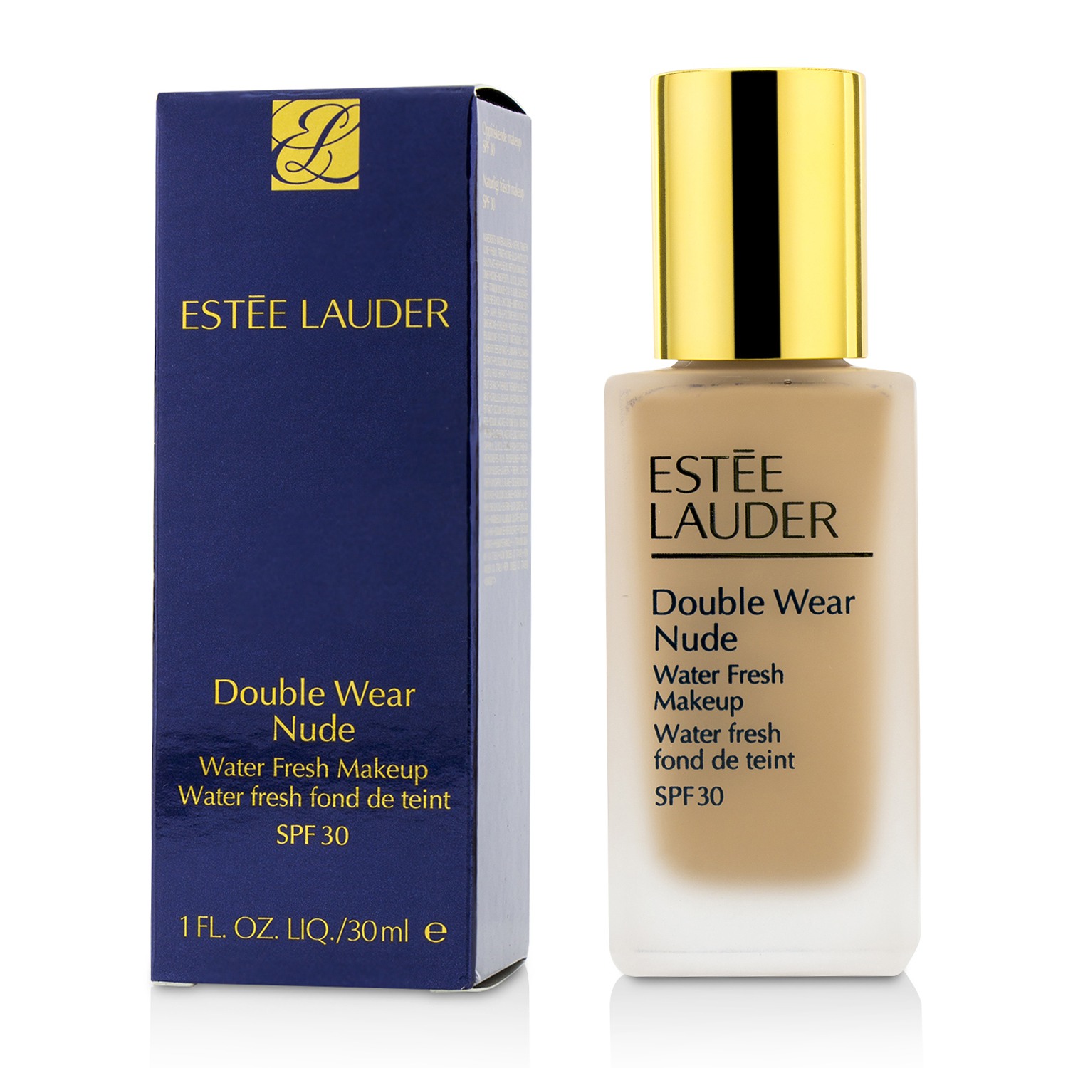 雅诗兰黛 Estee Lauder 持妆清透粉底液SPF30 遮瑕 新版Nude水润型 30ml/1oz