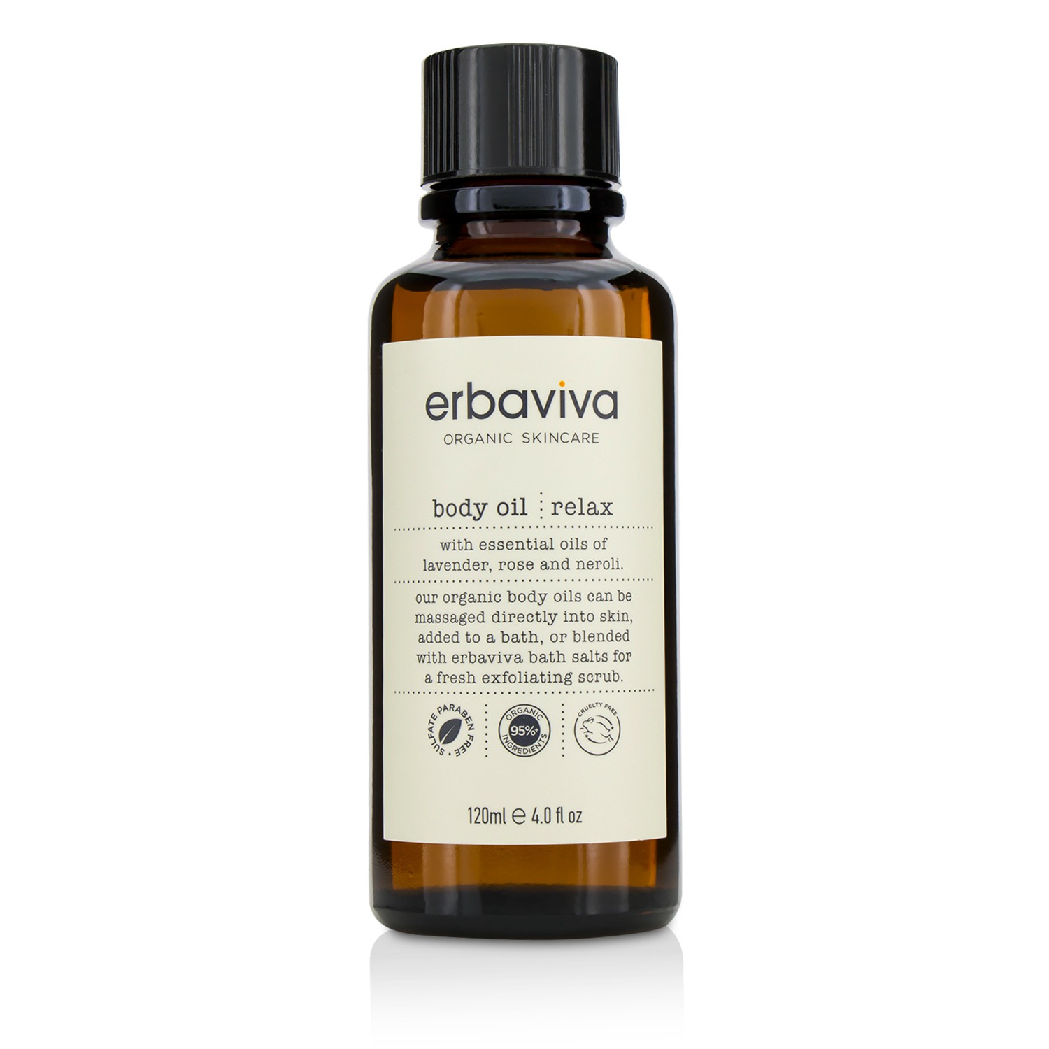 Erbaviva Relax Body Oil 120ml/4oz