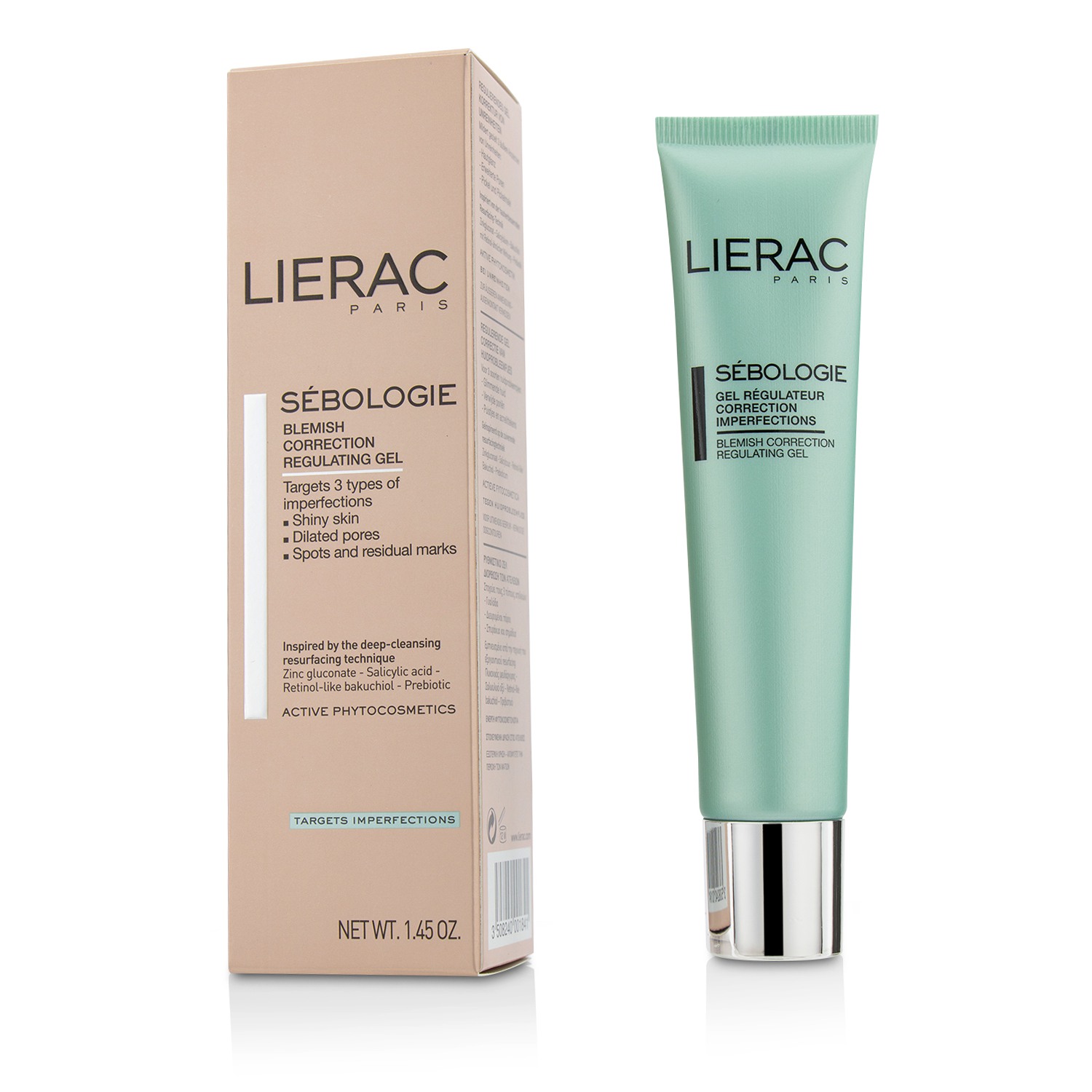 Lierac Żel do twarzy na noc Sebologie Blemish Correction Regulating Gel 40ml/1.45oz