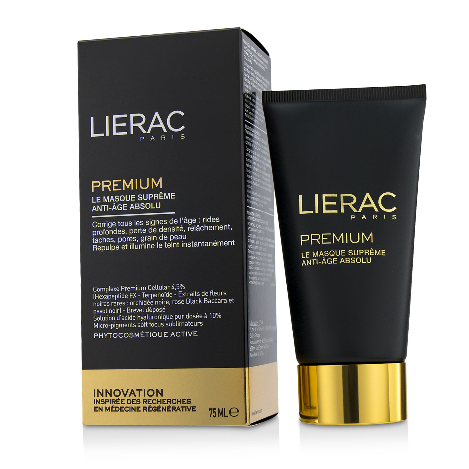 리에락 Lierac 프리미엄 앱솔루트 안티-에이징 더 수프림 마스크 75ml/2.6oz