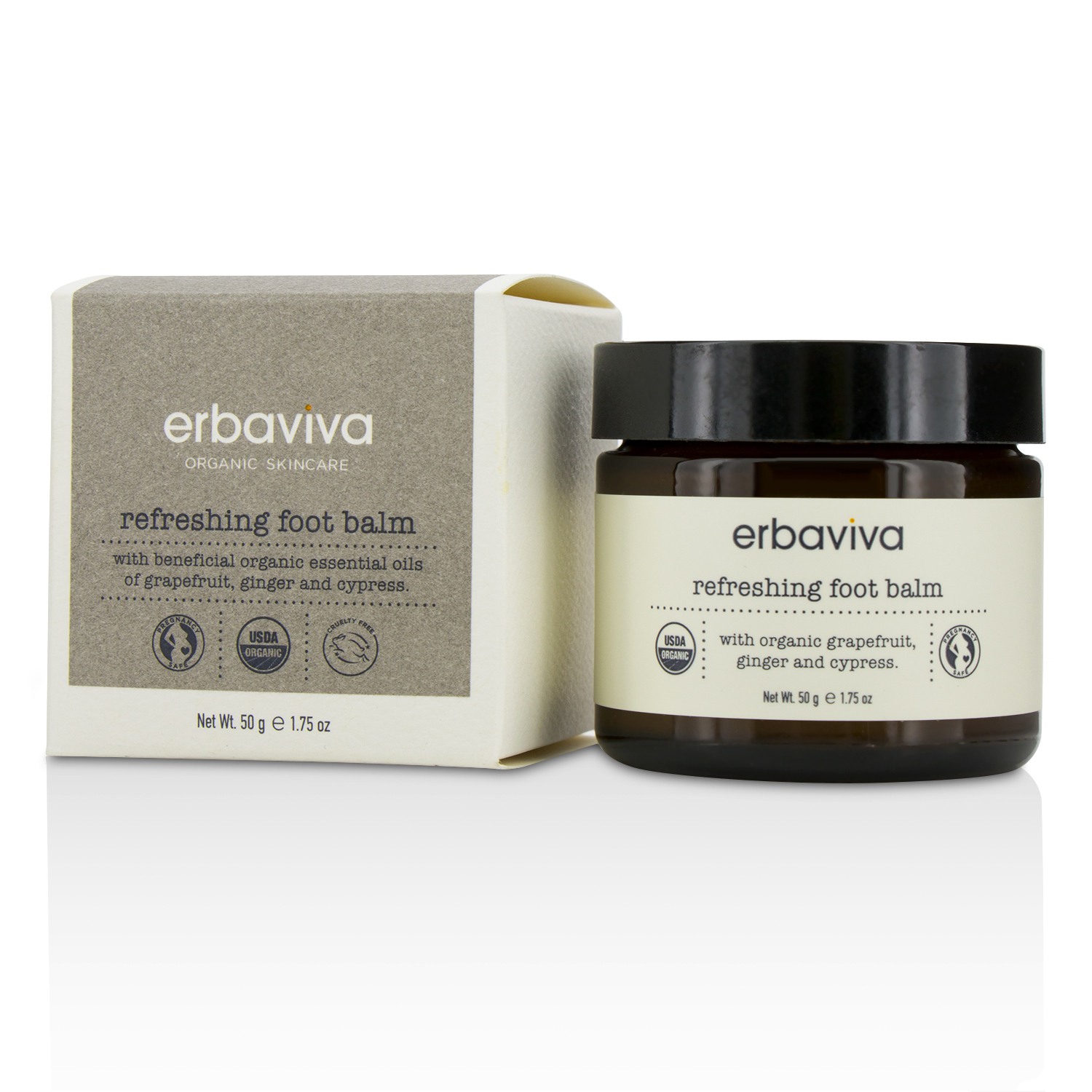 Erbaviva Refreshing Foot Balm 50g/1.75oz