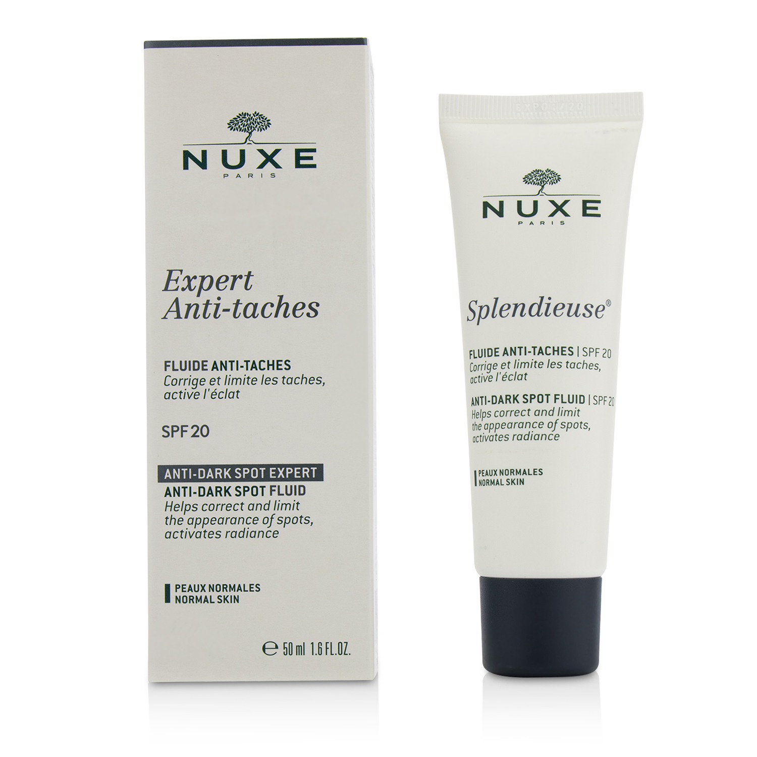 欧树 Nuxe 淡斑防护乳液SPF20（中性肤质） 50ml/1.6z