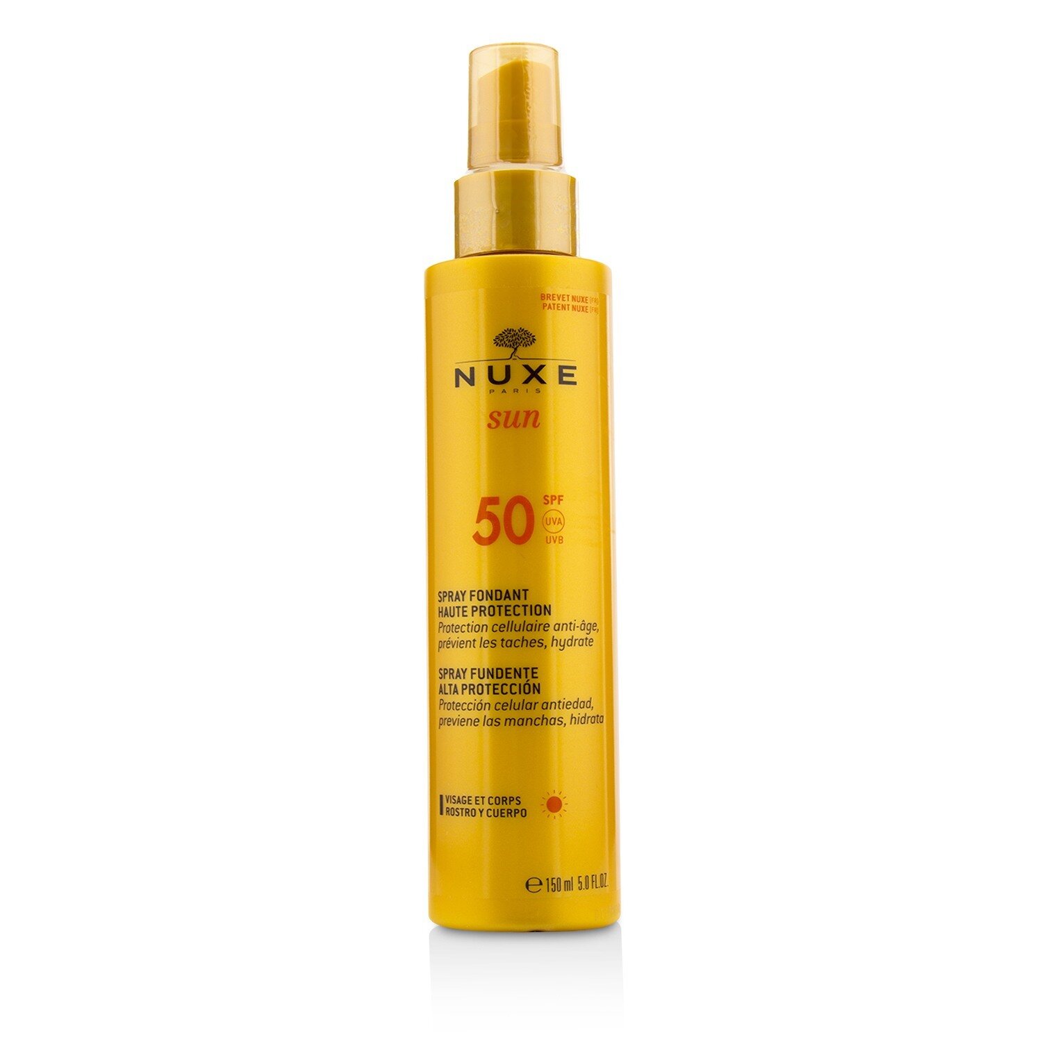 Nuxe Nuxe Spray Derretidor Solar Alta Protección SPF 50 150ml/5oz