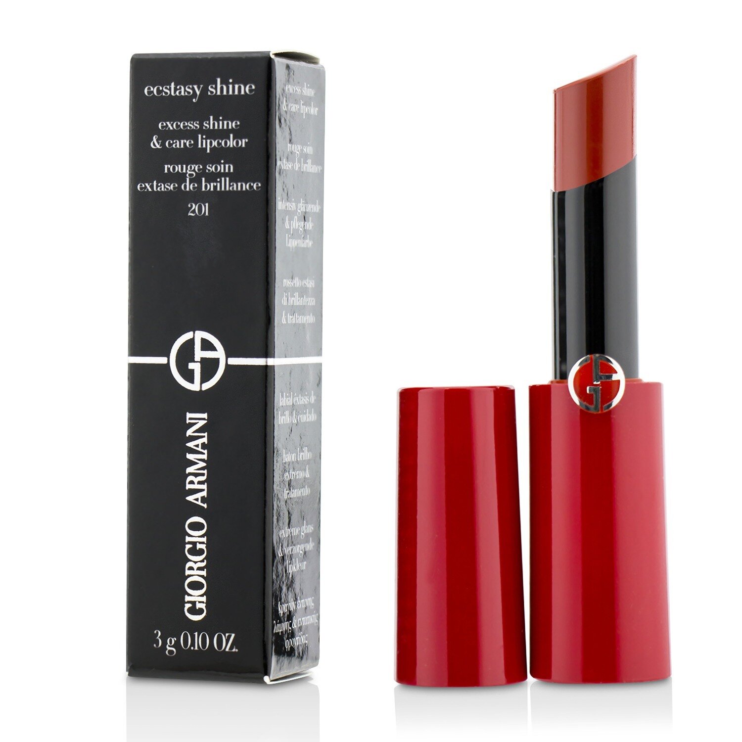 Giorgio Armani Ecstasy Shine Excess Shine & Care Lipcolor 3g/0.1oz