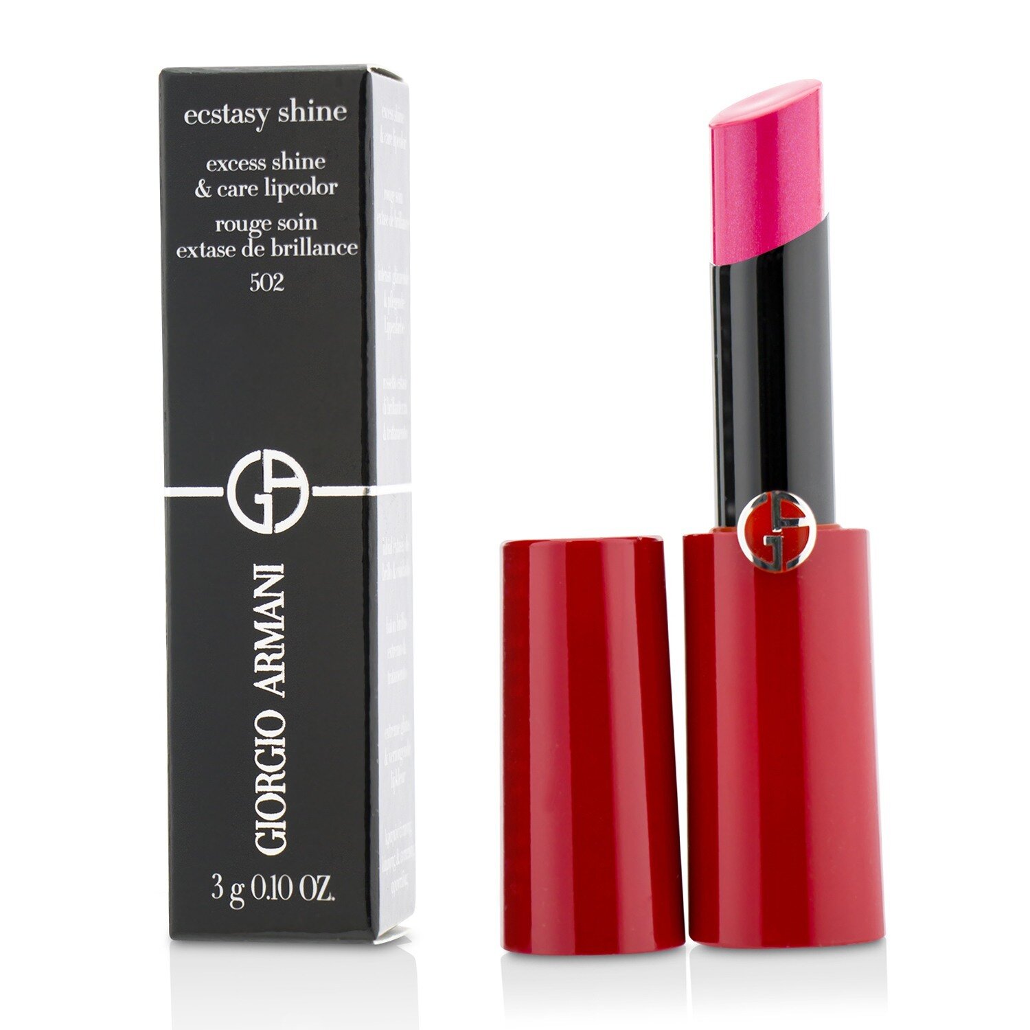 Giorgio Armani Ecstasy Shine Excess Shine & Care Lipcolor 3g/0.1oz