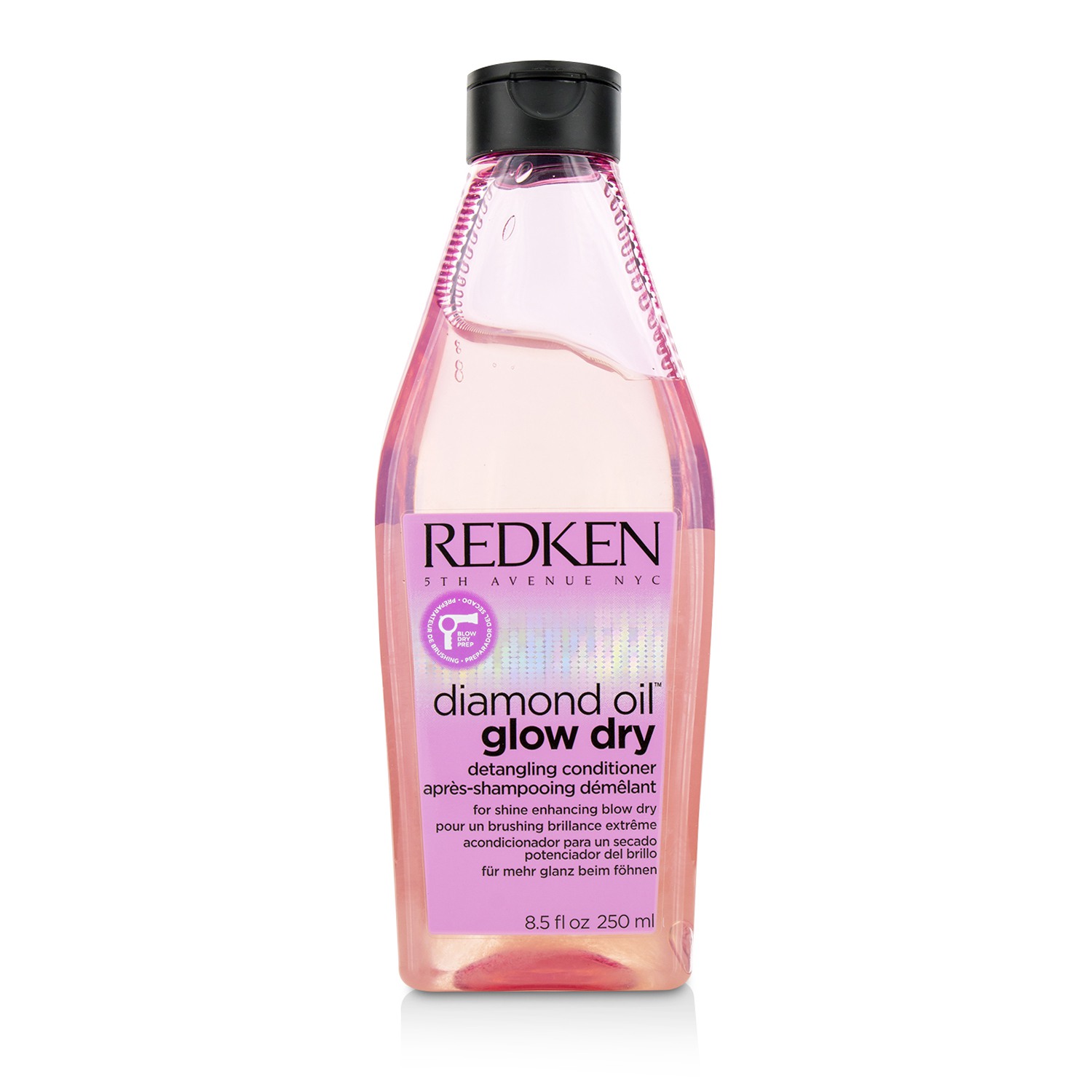 Redken Diamond Oil Glow Dry Detangling Conditioner (For Shine Enhancing Blow Dry) 250ml/8.5oz