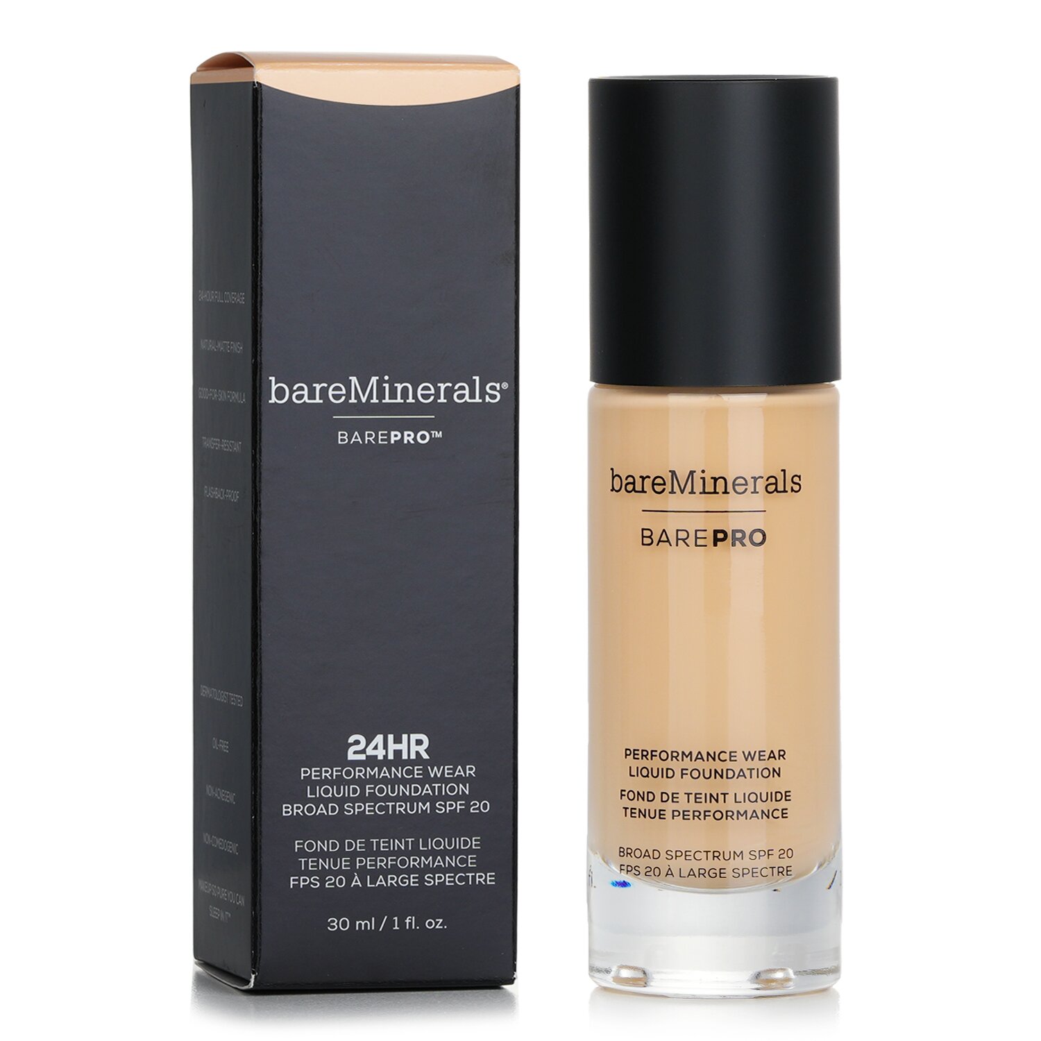 BareMinerals سائل أساس BarePro Performance Wear SPF 20 30ml/1oz