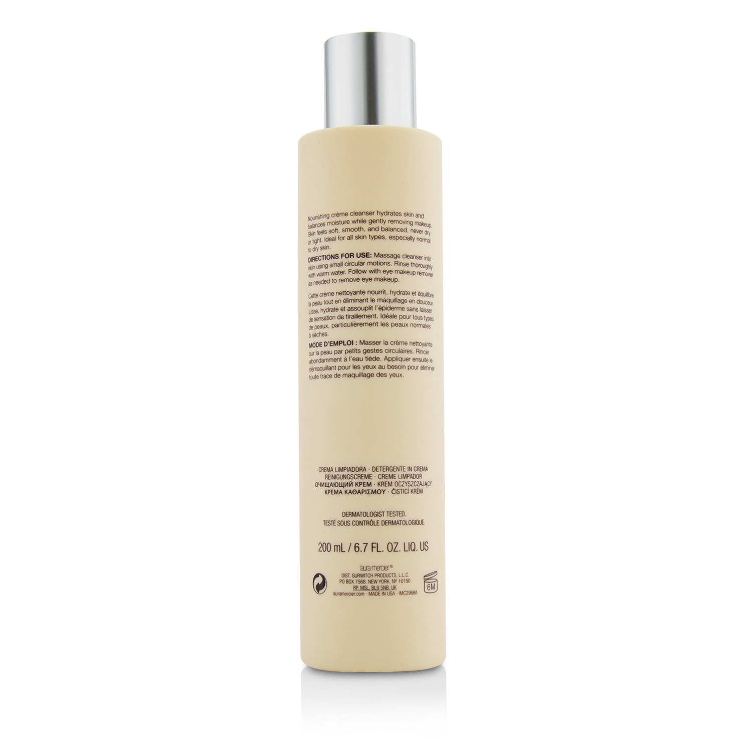 Laura Mercier Flawless Skin Balancing Creme Cleanser - For Normal to Dry Skin 200ml/6.7oz