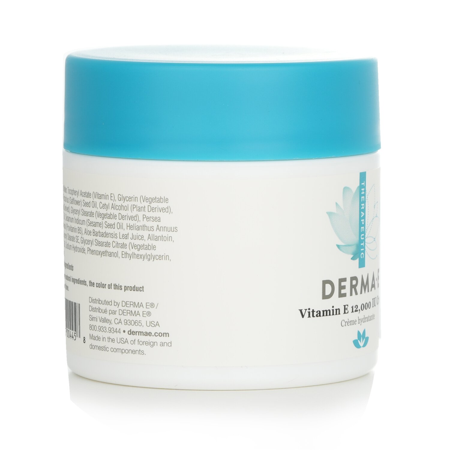 Derma E Therapeutic Vitamin E 12,000 IU Cream קרם 113g/4oz