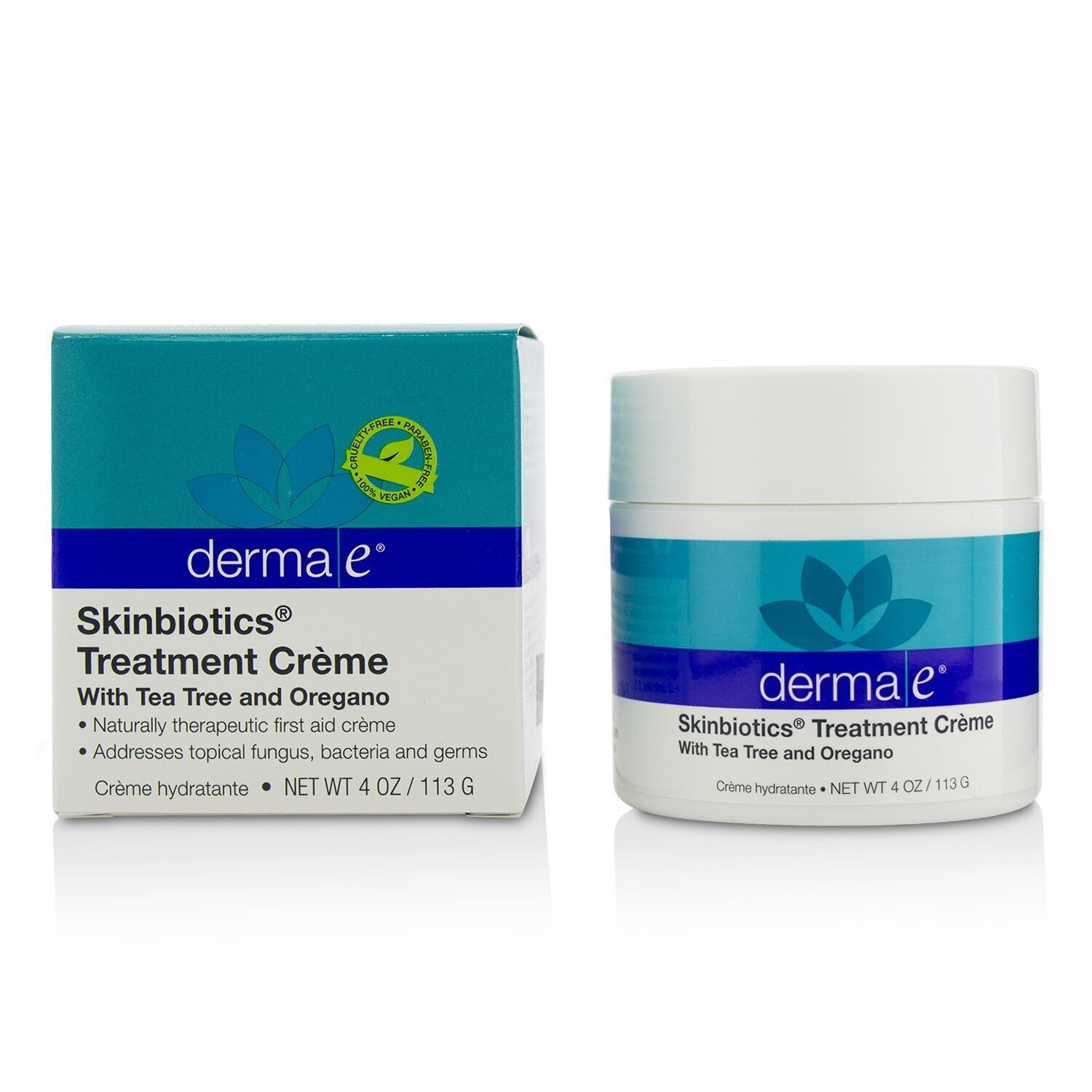 Derma E Therapeutic Skinbiotics Treatment Cream 113g/4oz