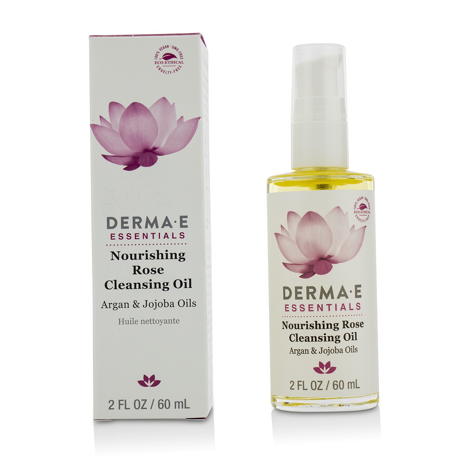 Derma E Essentials Nourishing Rose Cleansing Oil 60ml/2oz