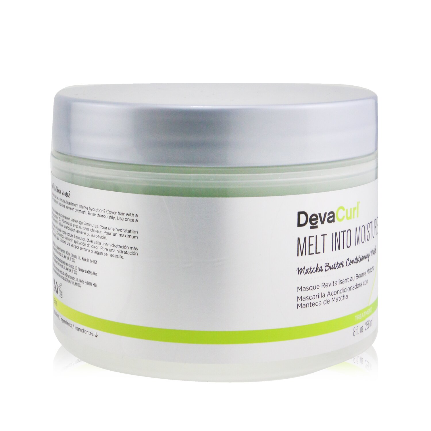 DevaCurl ماسك منعم بزبدة الماتشا Melt Into Moisture 236ml/8oz