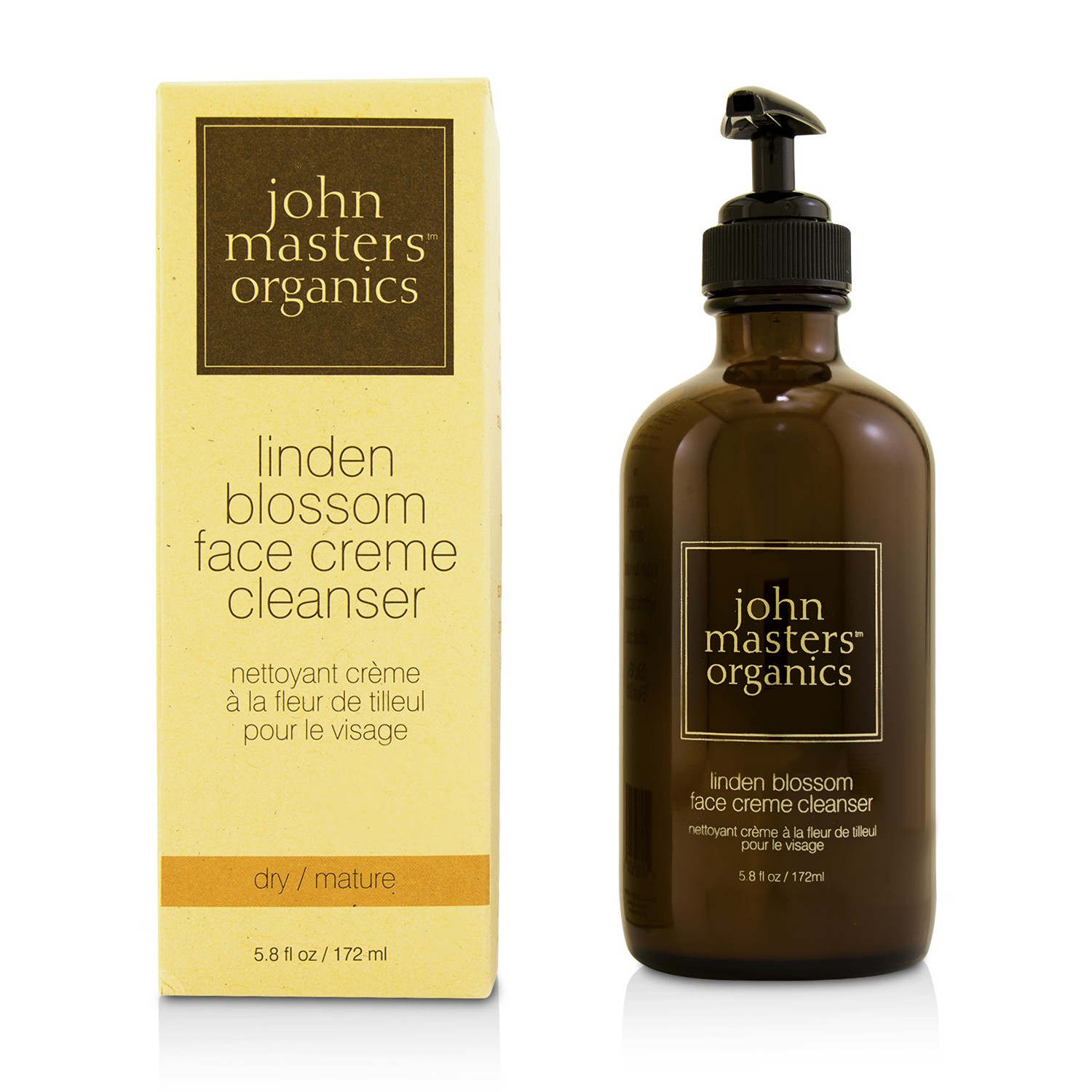 John Masters Organics 椴花保濕卸妝乳(乾性/熟齡肌膚) Linden Blossom Face Creme Cleanser 172ml/5.8oz