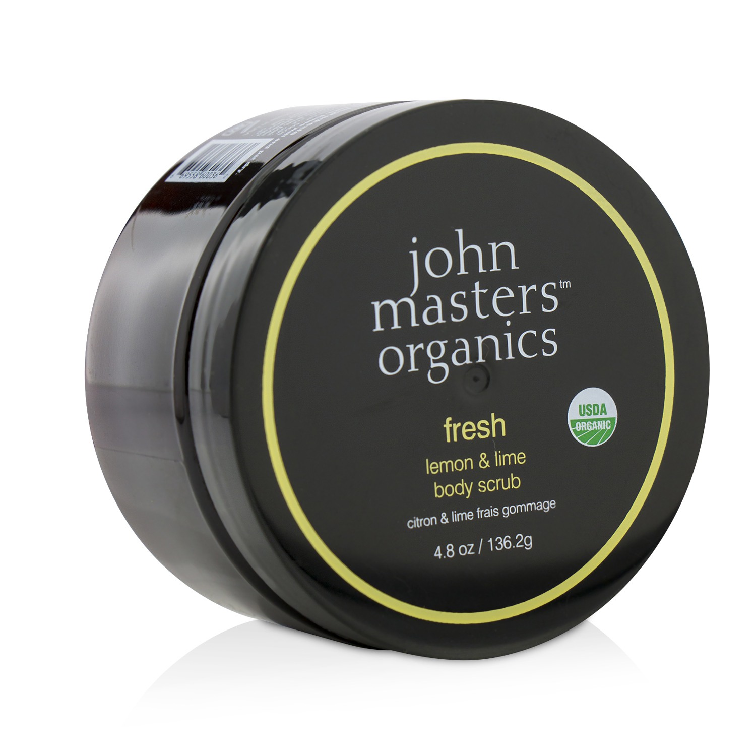 John Masters Organics Fresh Lemon & Lime Body Scrub 600362 136.2g/4.8oz