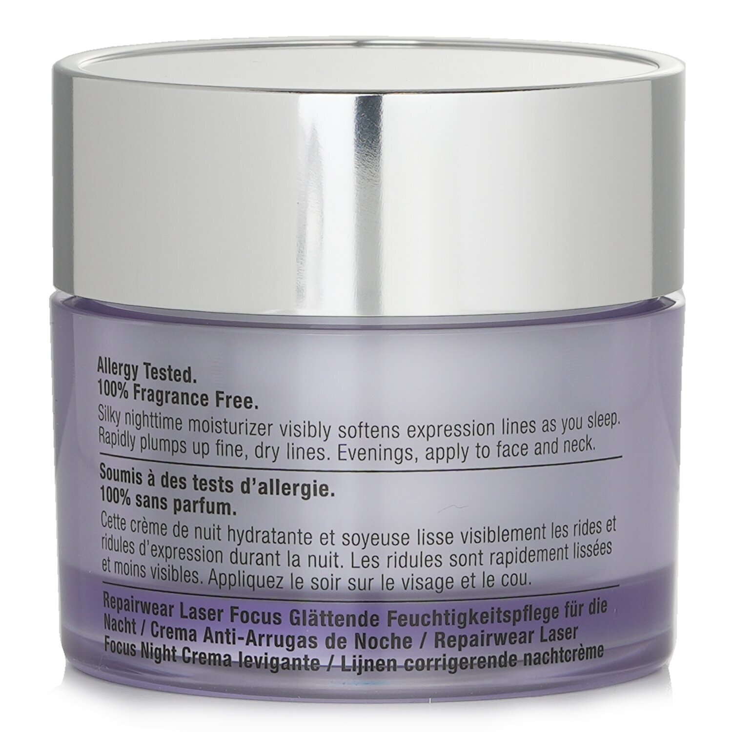 Clinique Repairwear Laser Focus Night Line Smoothing Cream - For veldig tørr- til tørr kombinasjonshud 50ml/1.7oz