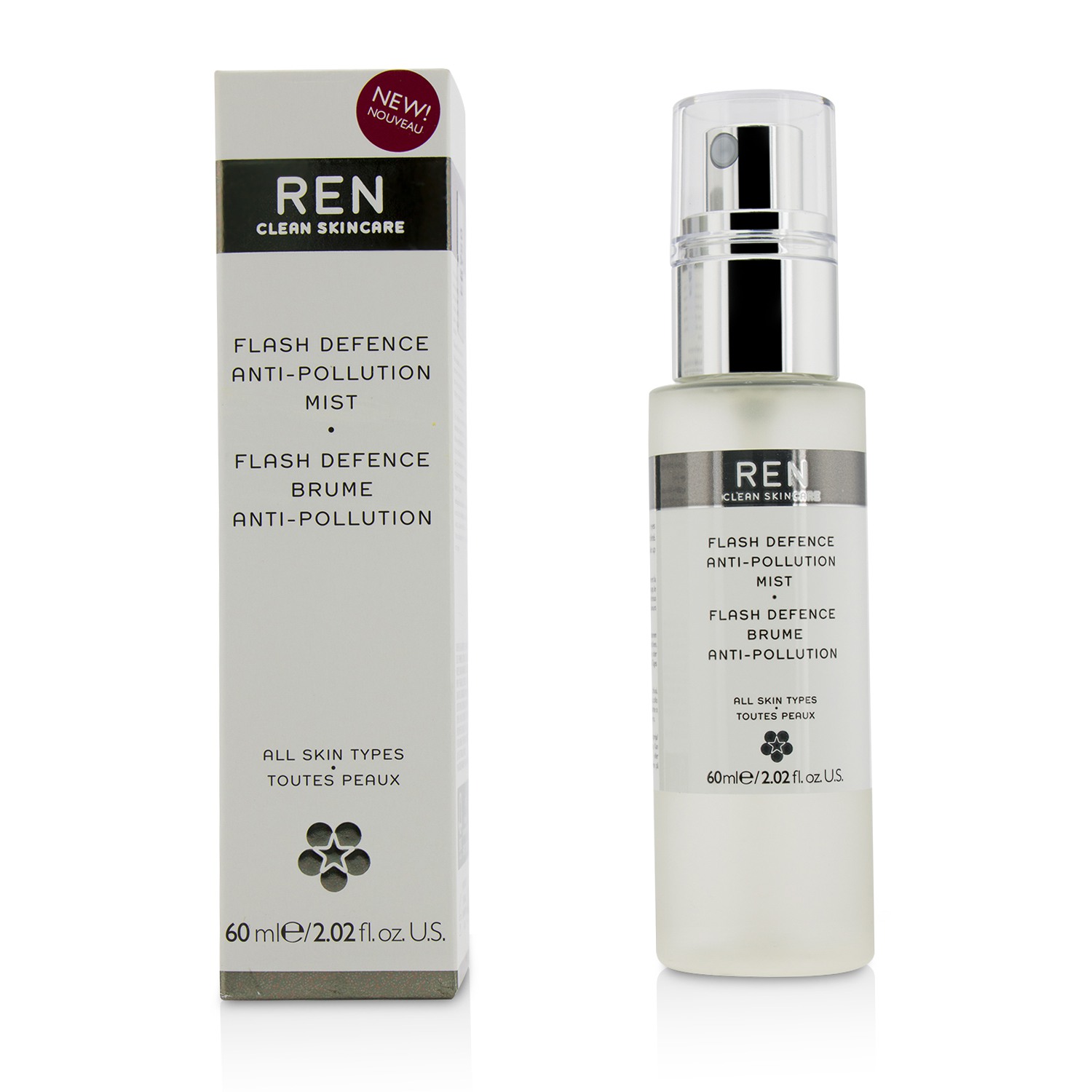 Ren Flash Defence Anti-Pollution Mist 60ml/2.02oz