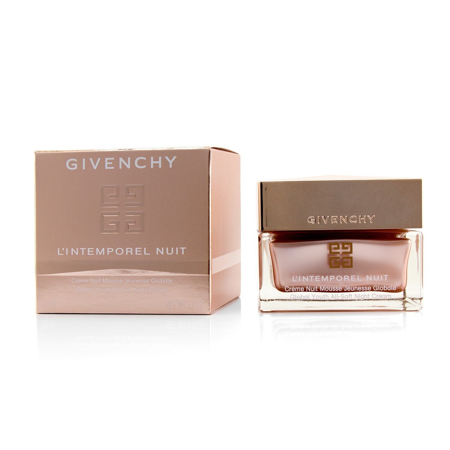 Givenchy L'Intemporel Global Youth Смягчающий Ночной Крем 50ml/1.7