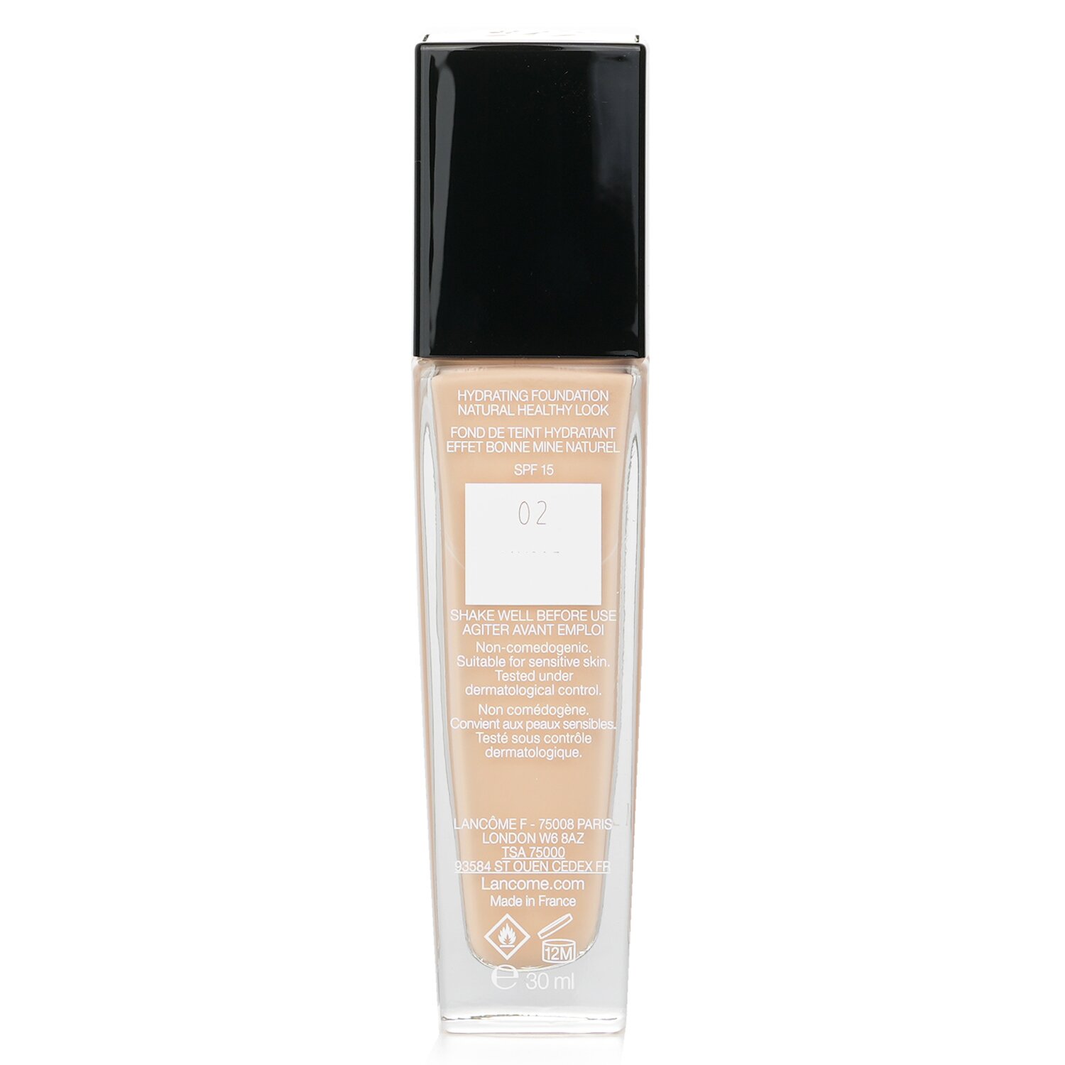 Lancome Teint Miracle Hydrating Foundation Natural Healthy Look SPF 15 30ml/1oz