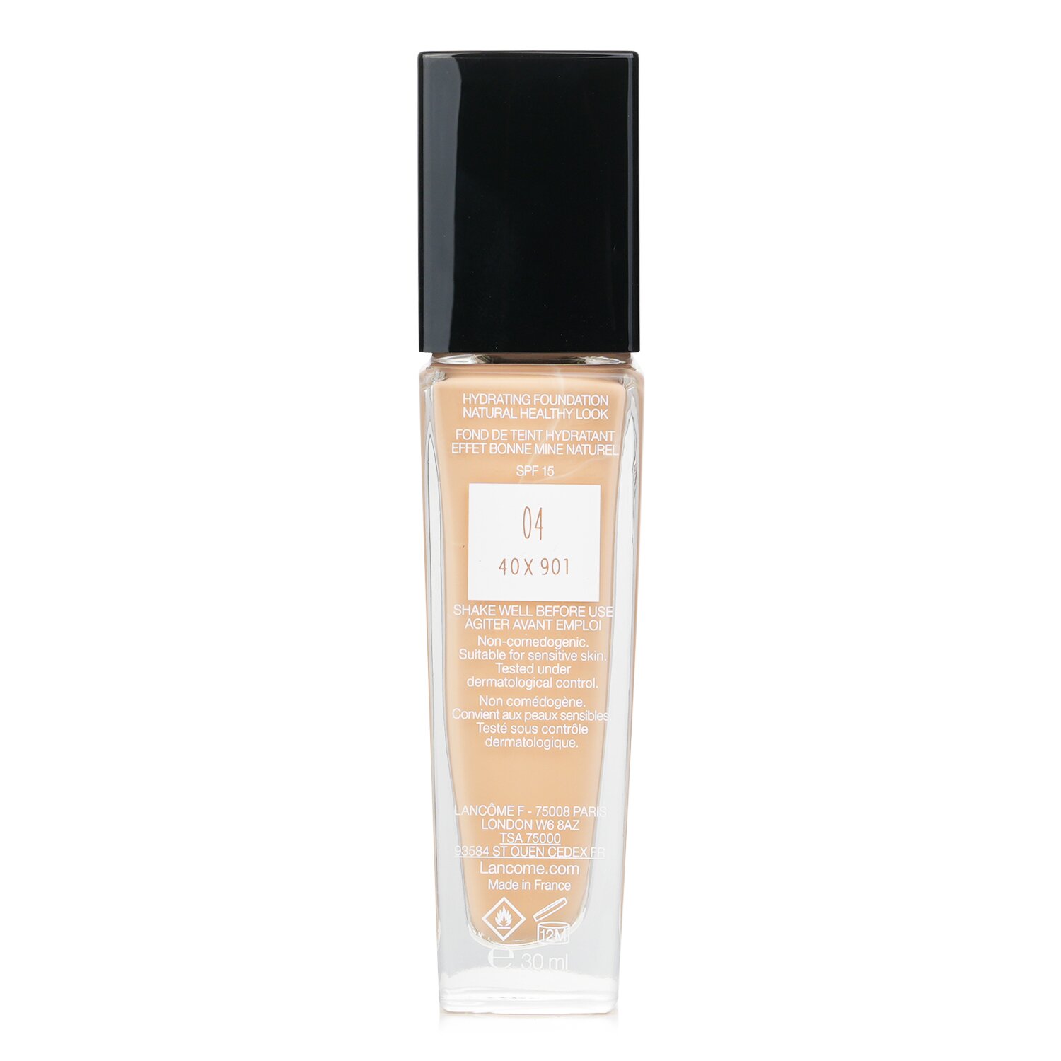 Lancome Teint Miracle Hydrating Foundation Natural Healthy Look SPF 15 30ml/1oz