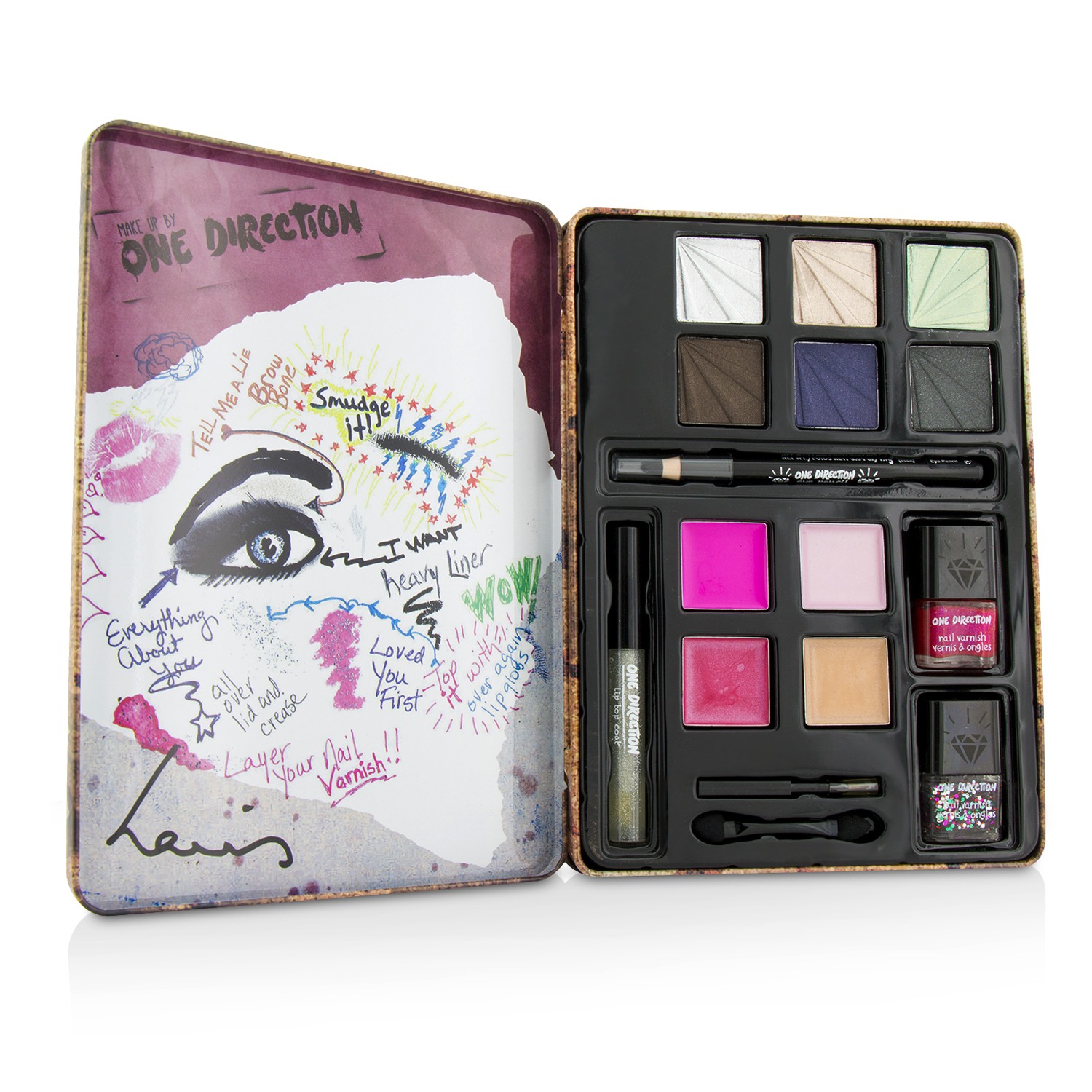 One Direction Make Up Palette Picture Color