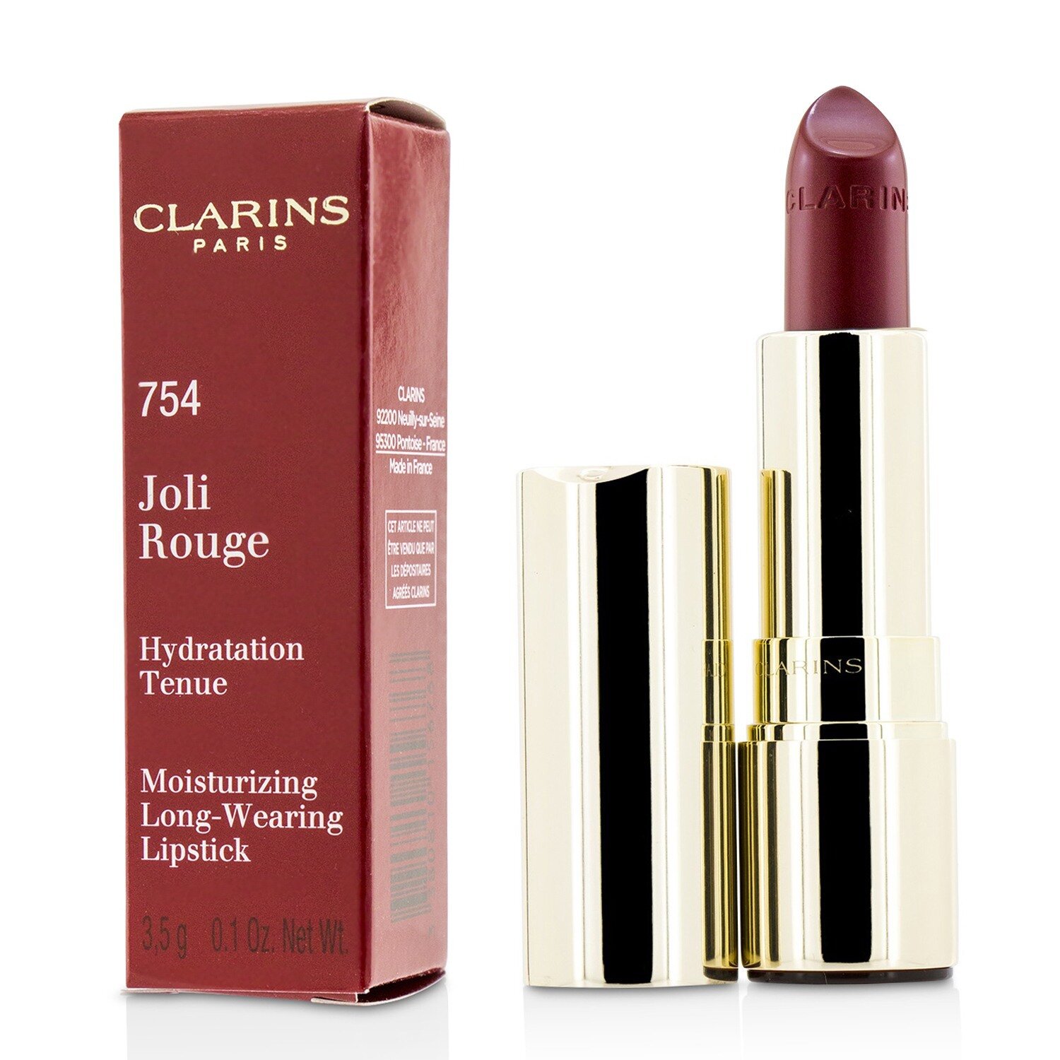 Clarins Joli Rouge (Long Wearing Moisturizing Lipstick) 3.5g/0.1oz