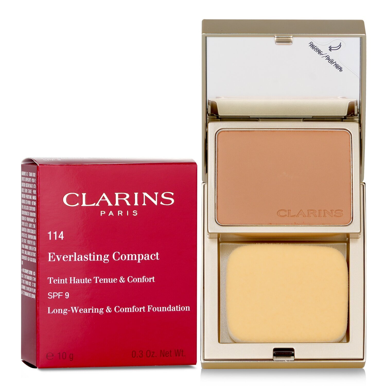 Clarins Everlasting Compact Foundation SPF 9 10g/0.3oz